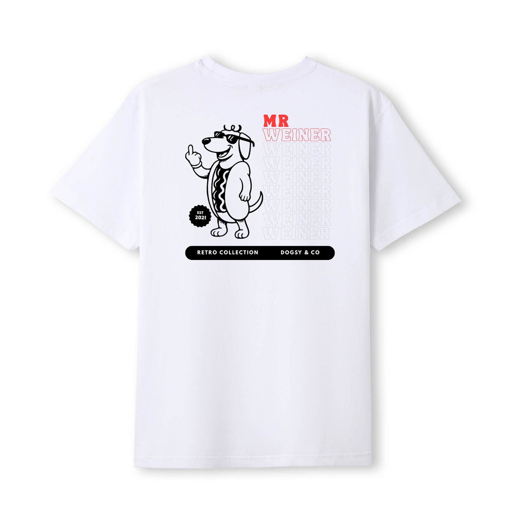 Mr Weiner Flips It™ Funny Dachshund T‑Shirt