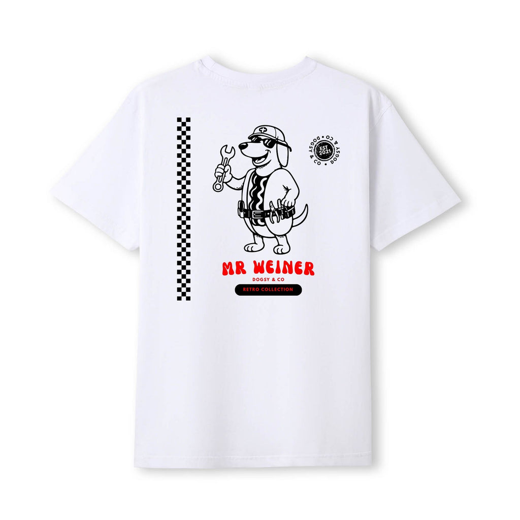 Mr Weiner The Mechanic™ Funny Dachshund T‑Shirt
