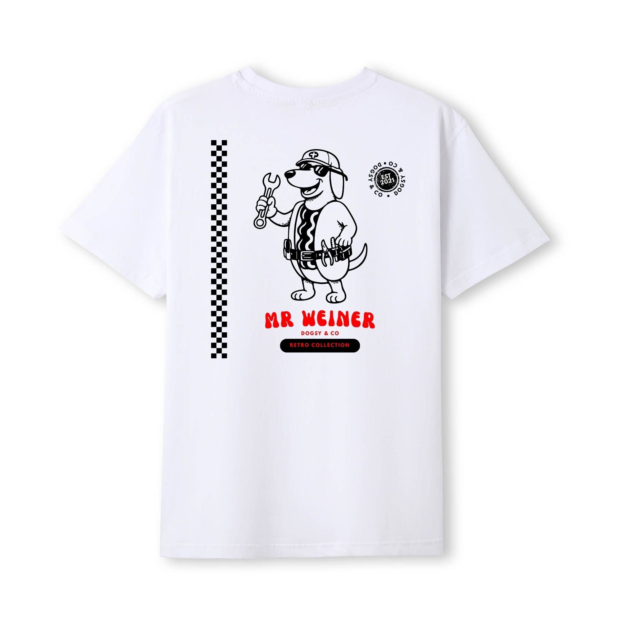 Mr Weiner The Mechanic™ Funny Dachshund T‑Shirt