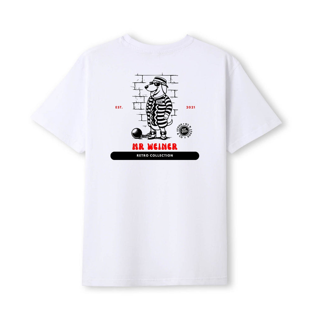 Mr Weiner Prisoner™ Funny Dachshund T‑Shirt