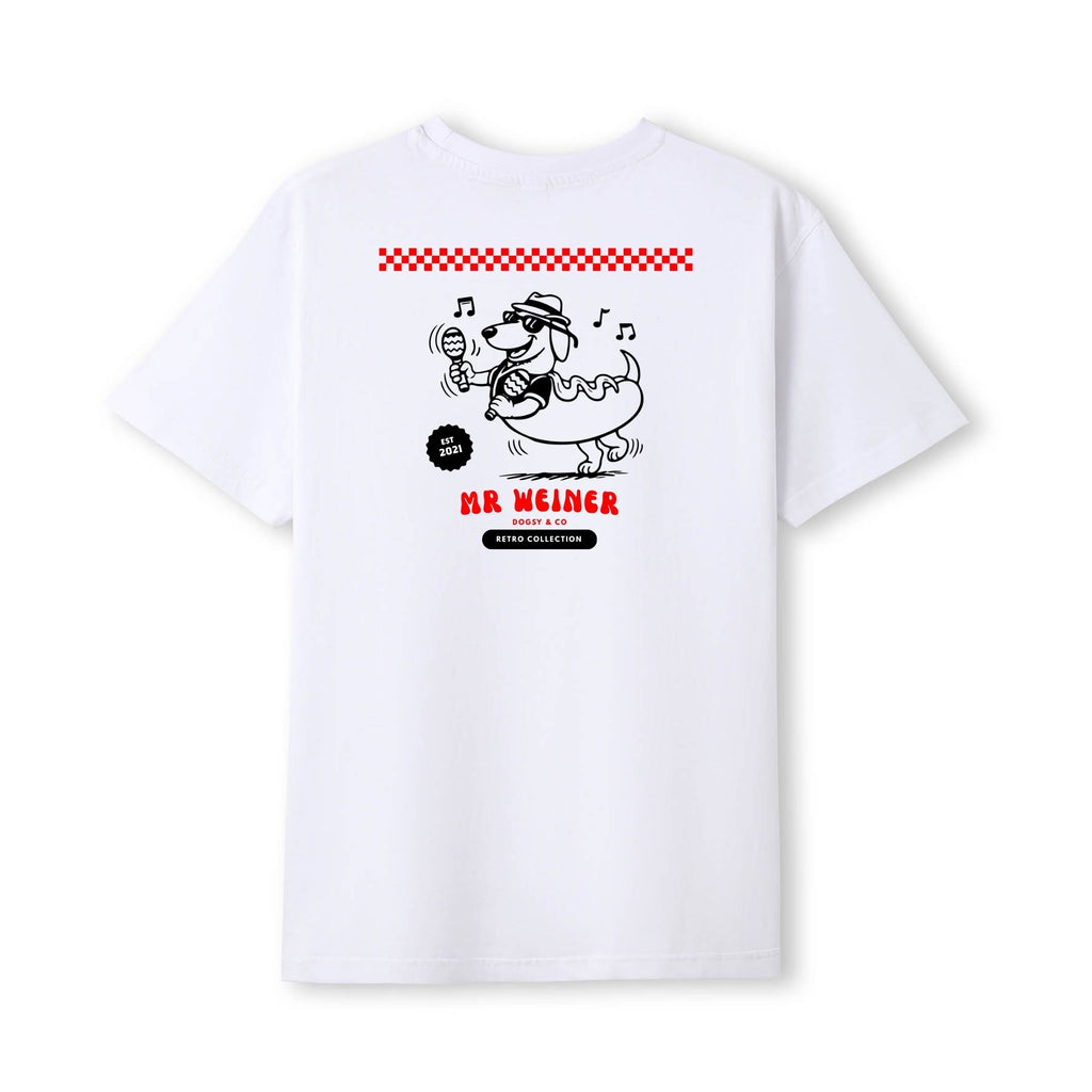 Mr Weiner Salsa Dancer™ Funny Dachshund T‑Shirt