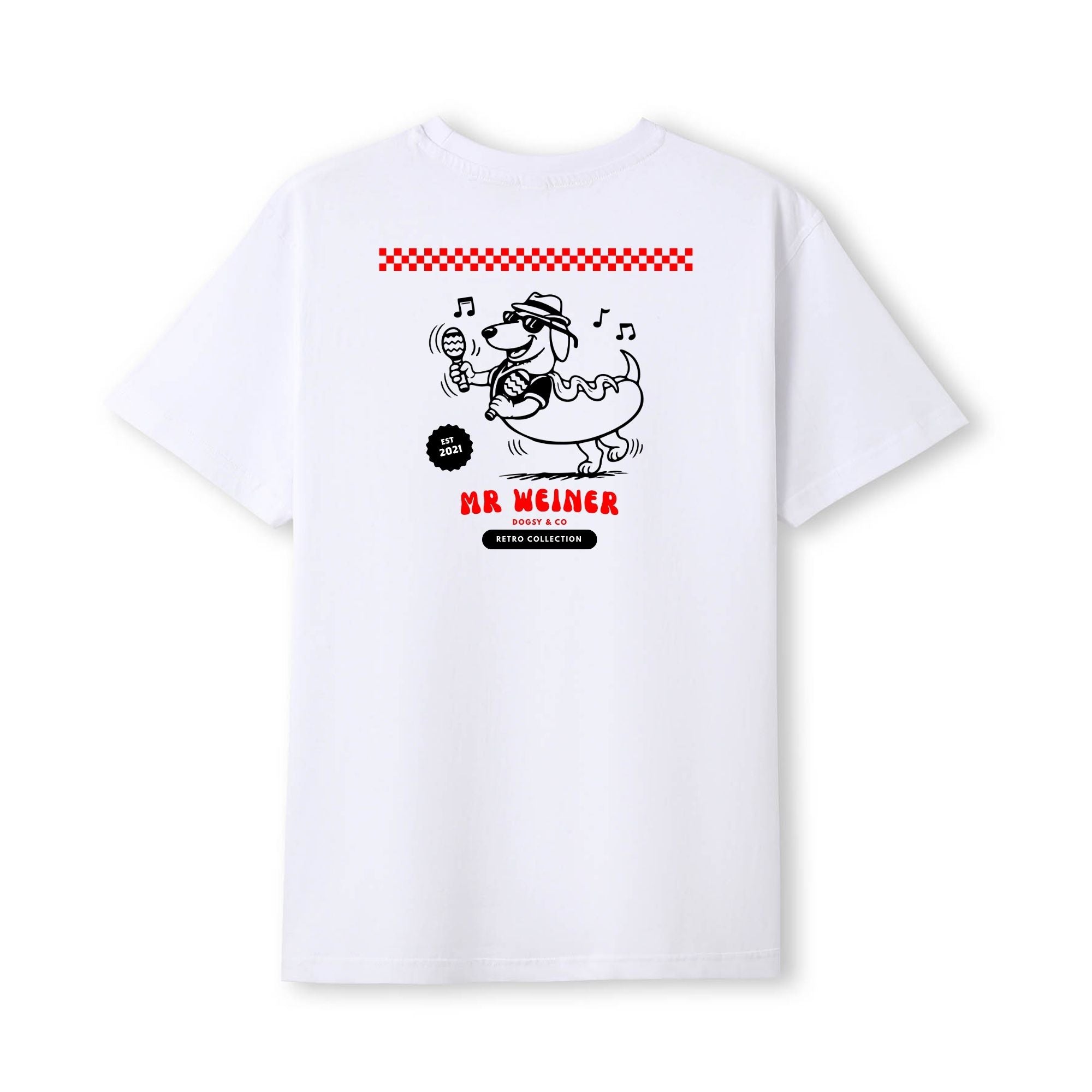 Mr Weiner Salsa Dancer™ Funny Dachshund T‑Shirt