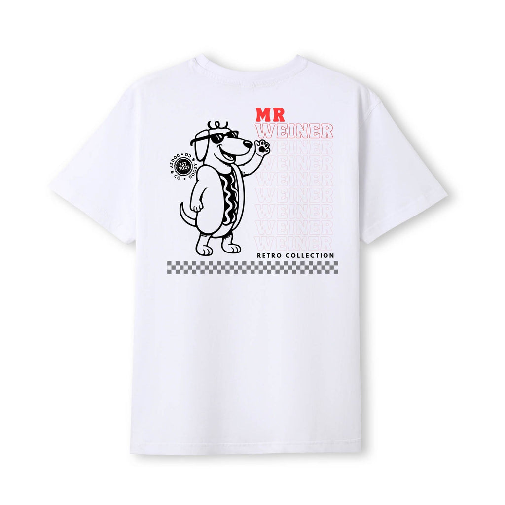 Mr Weiner Says Hi™ Funny Dachshund T‑Shirt