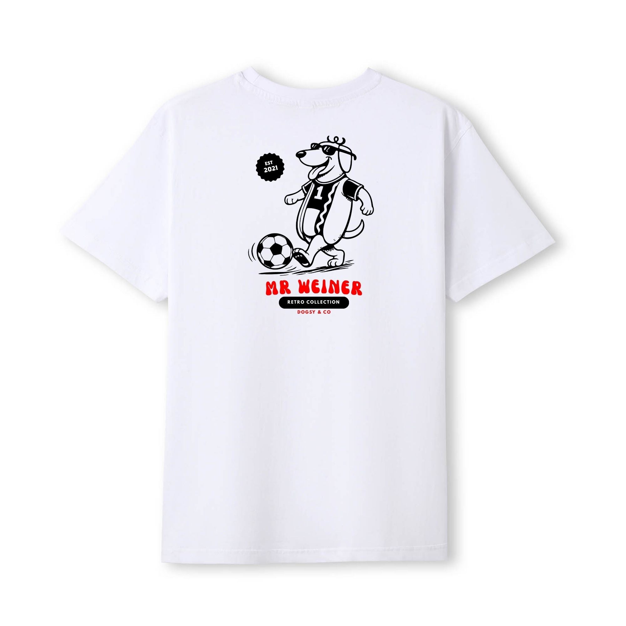 Mr Weiner Soccer Star™ Funny Dachshund T‑Shirt