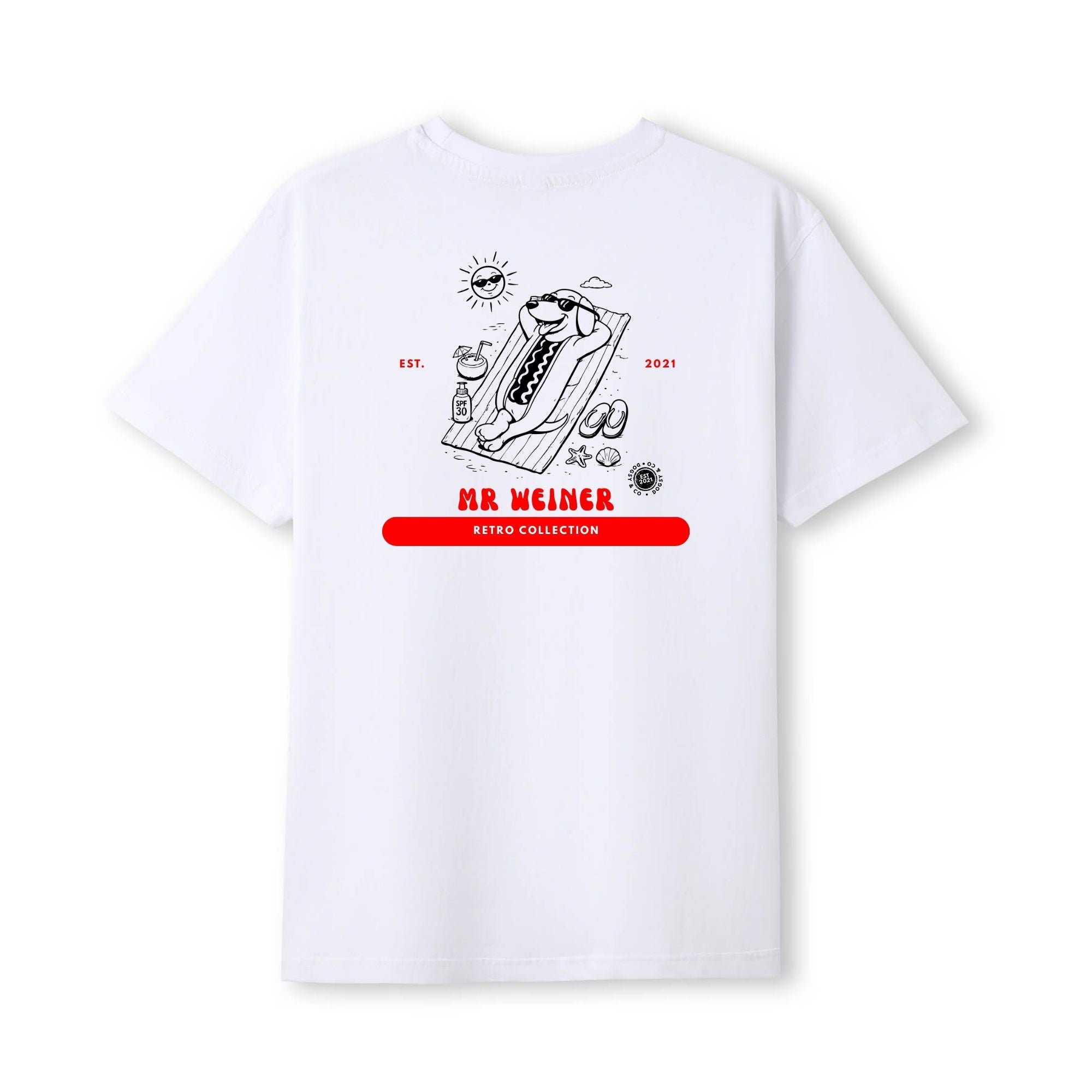Mr Weiner Sunbakes™ Funny Dachshund T‑Shirt