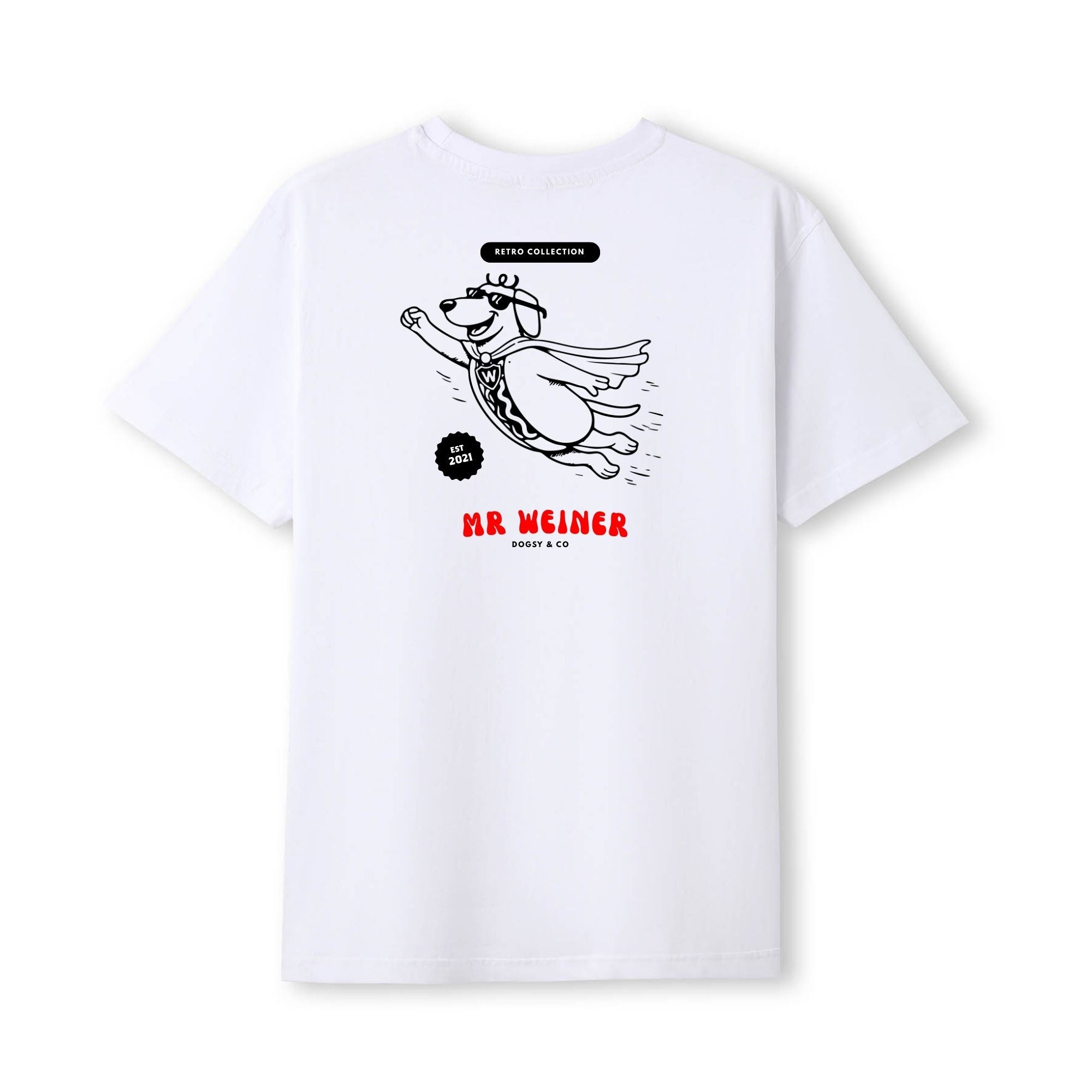 Mr Weiner Superhero™ Funny Dachshund T‑Shirt