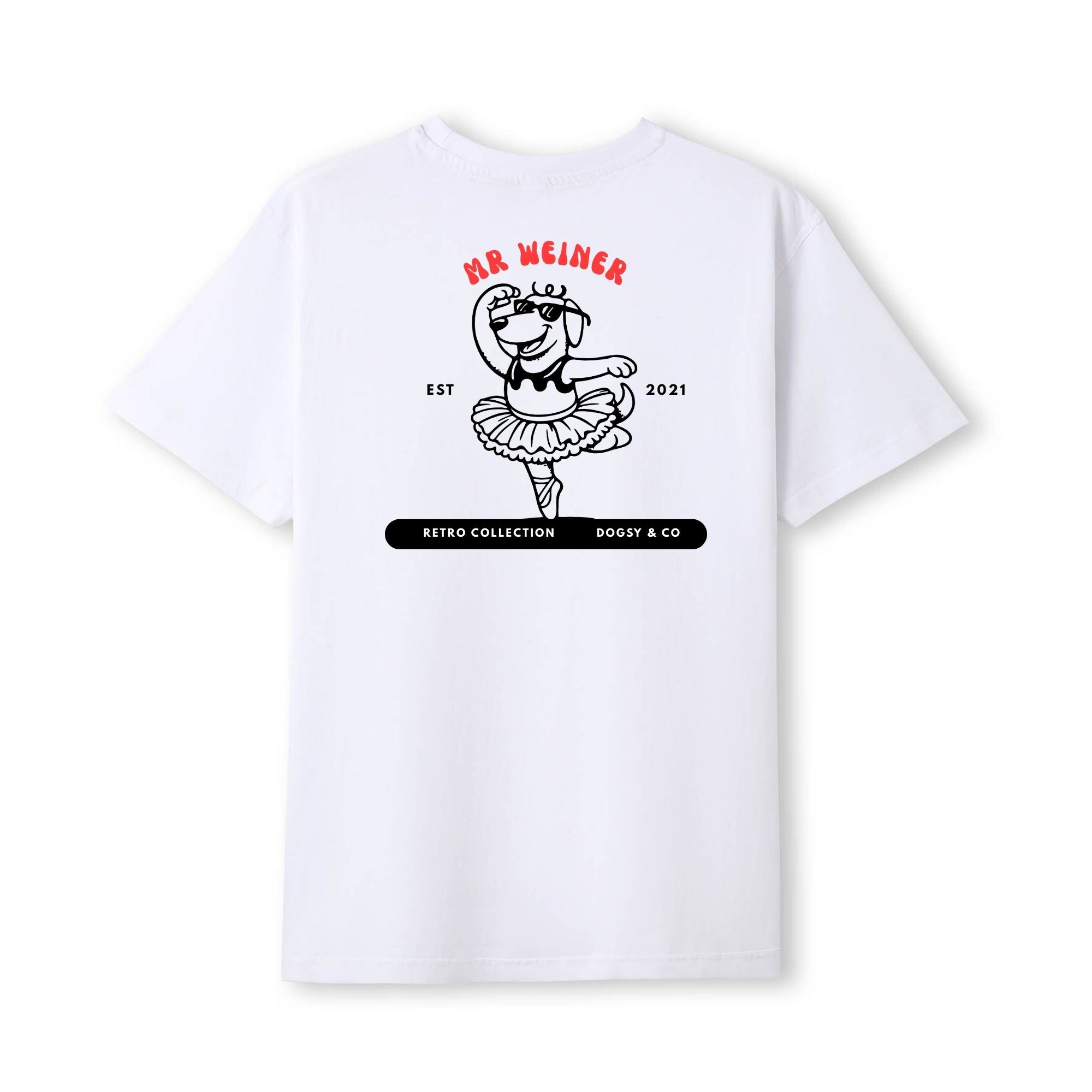 Mr Weiner The Ballerina™ Funny Dachshund T‑Shirt