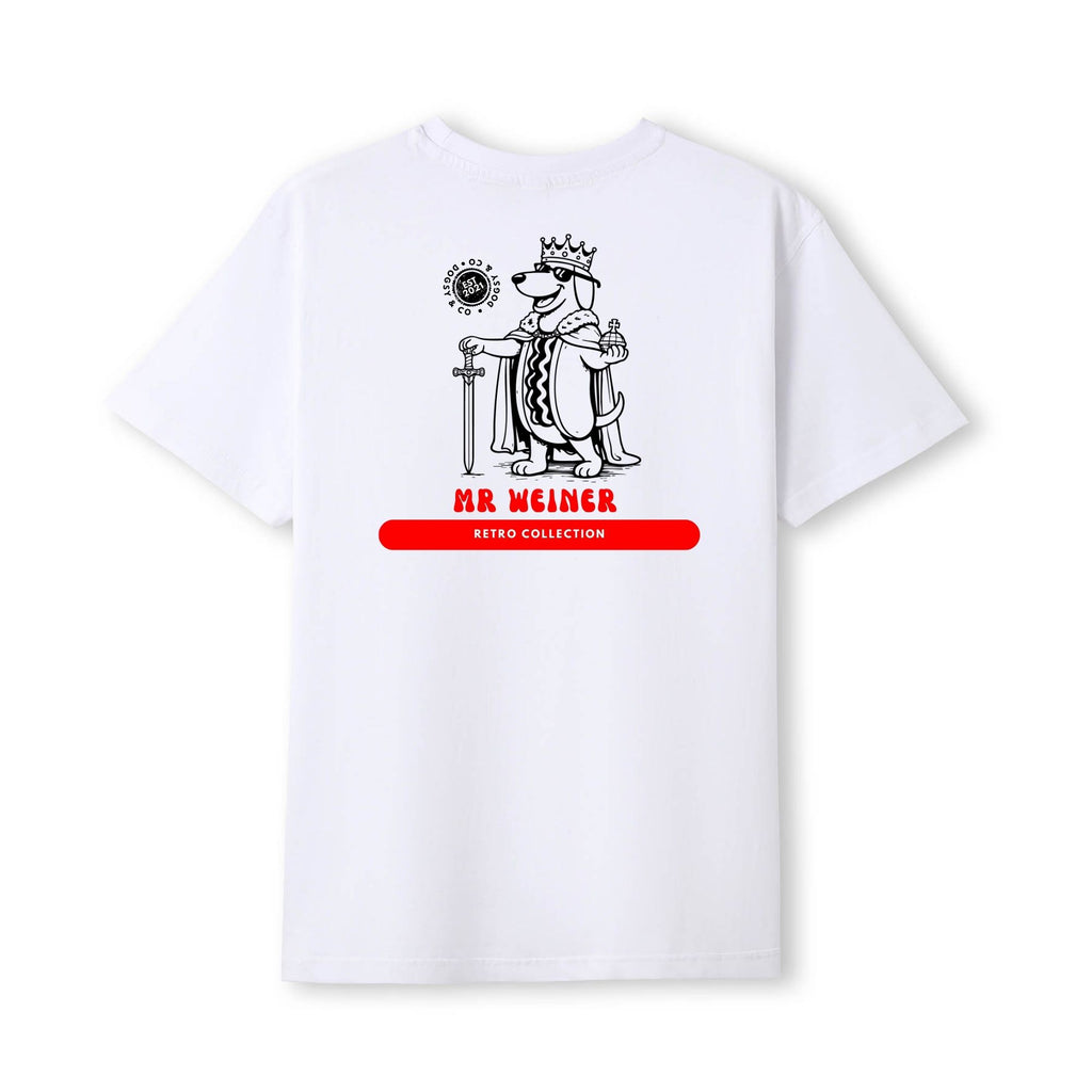 Mr Weiner Is a King™ Funny Dachshund T‑Shirt