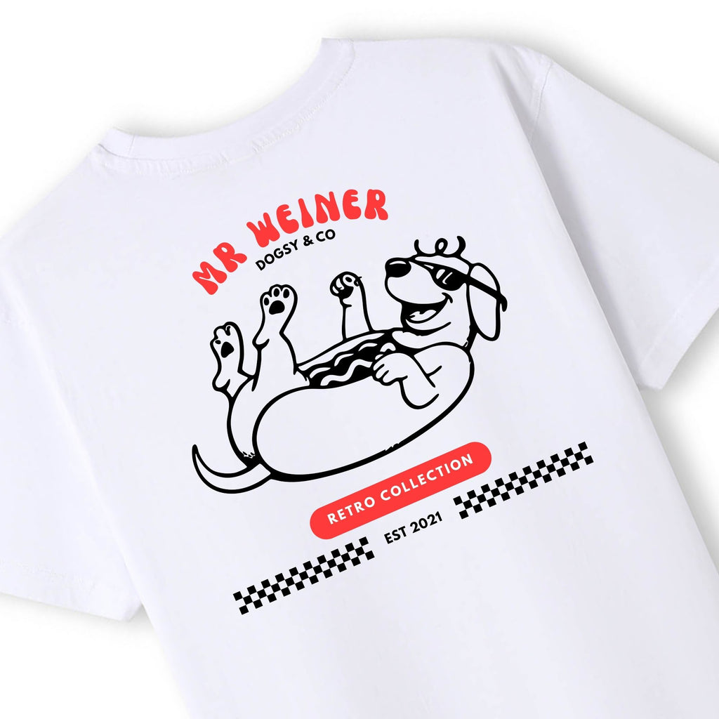 Mr Weiner Belly Laughs™ Funny Dachshund T‑Shirt