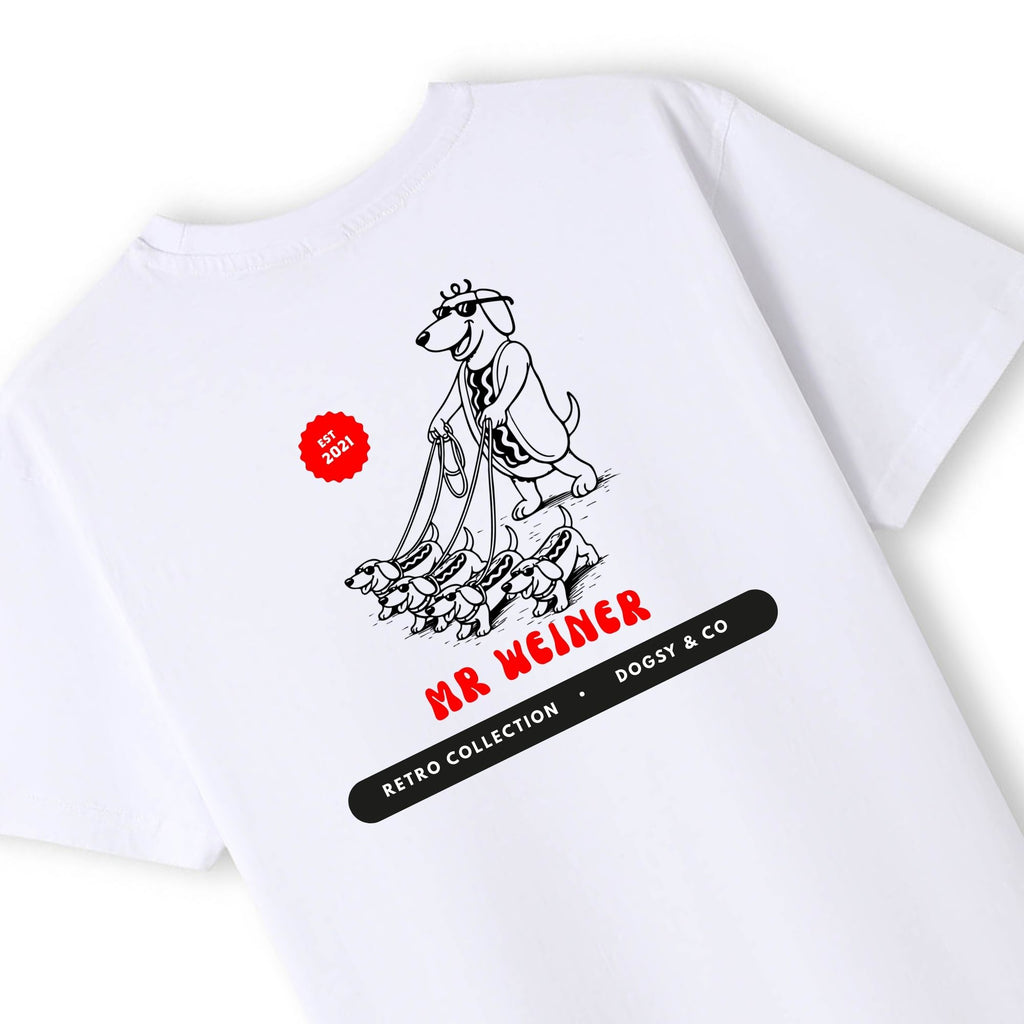 Mr Weiner The Dog Walker™ Funny Dachshund T‑Shirt