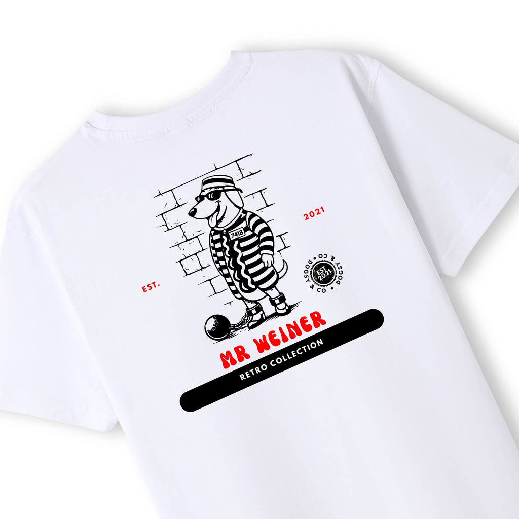 Mr Weiner Prisoner™ Funny Dachshund T‑Shirt