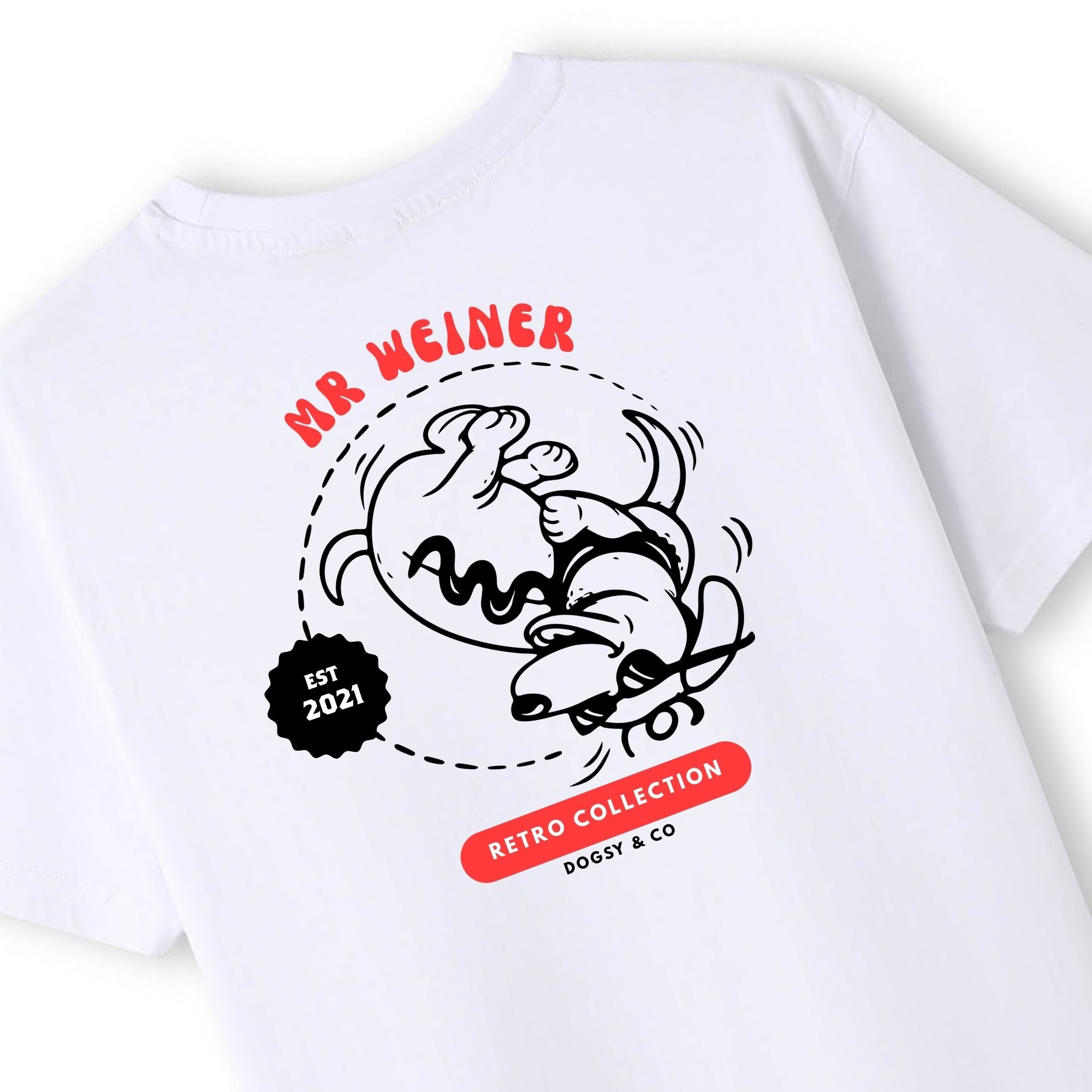 Mr Weiner Somersaults™ Funny Dachshund T‑Shirt