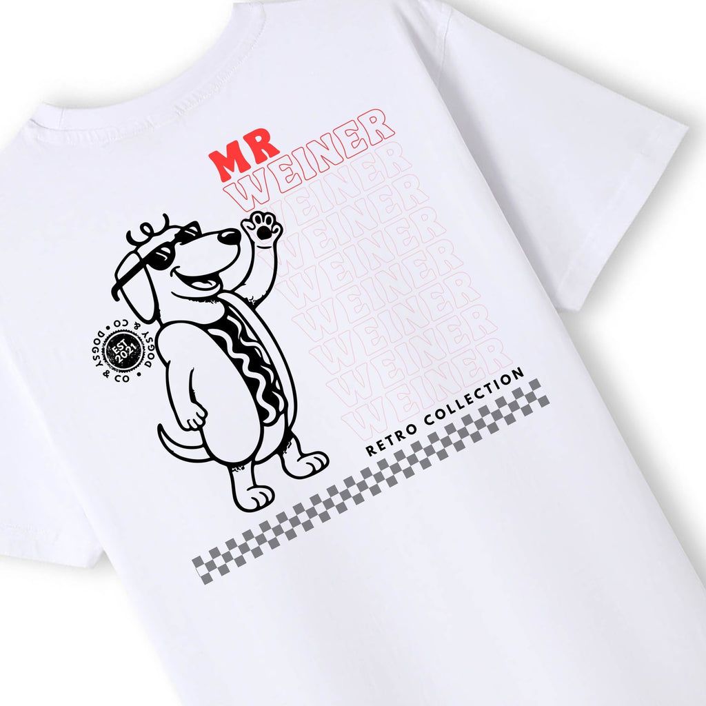 Mr Weiner Says Hi™ Funny Dachshund T‑Shirt