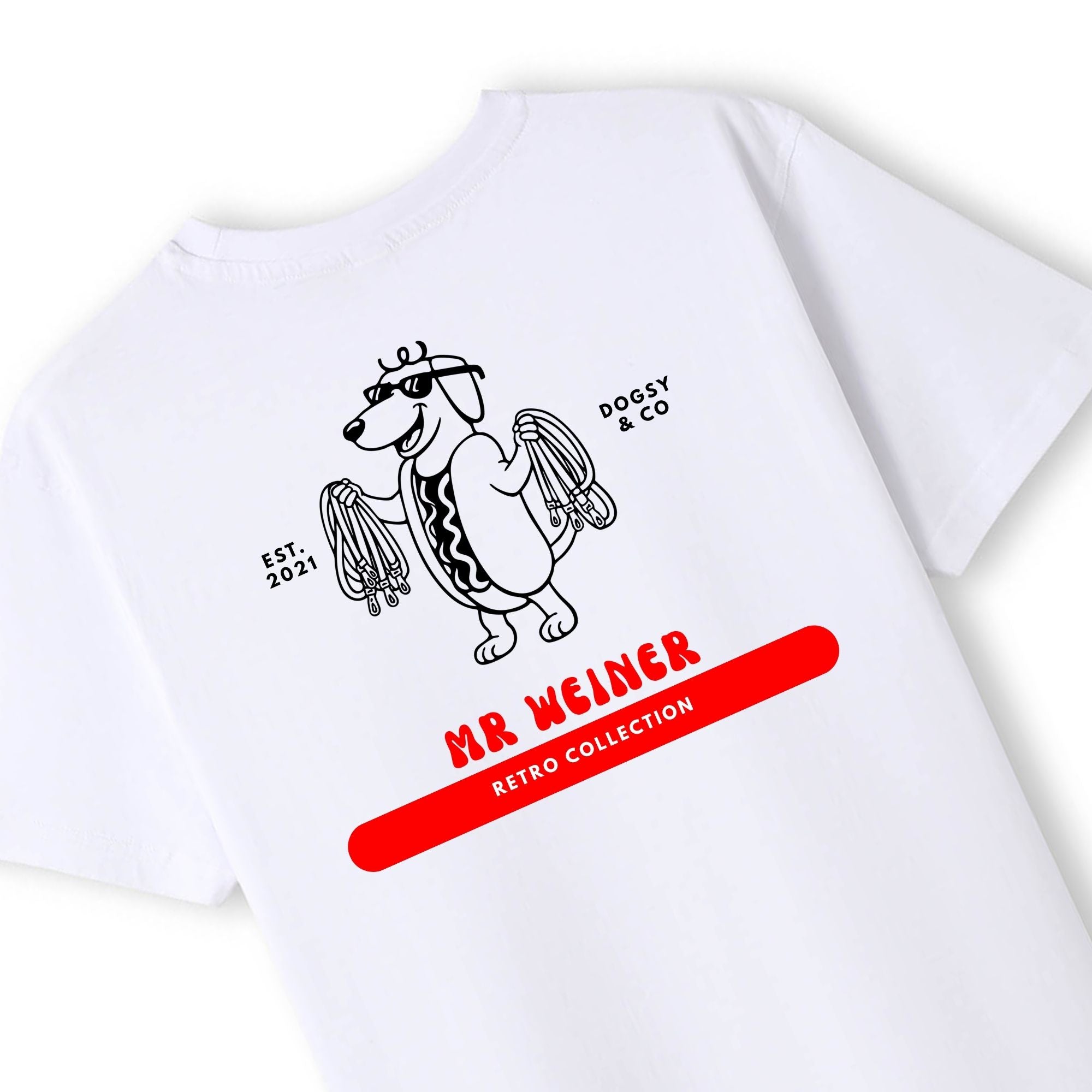 Mr Weiner The Lost The Dogs ™ Funny Dachshund T‑Shirt