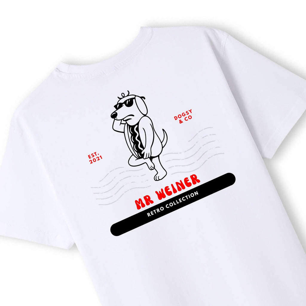 Mr Weiner The Yogi / Dogi™ Funny Dachshund T‑Shirt