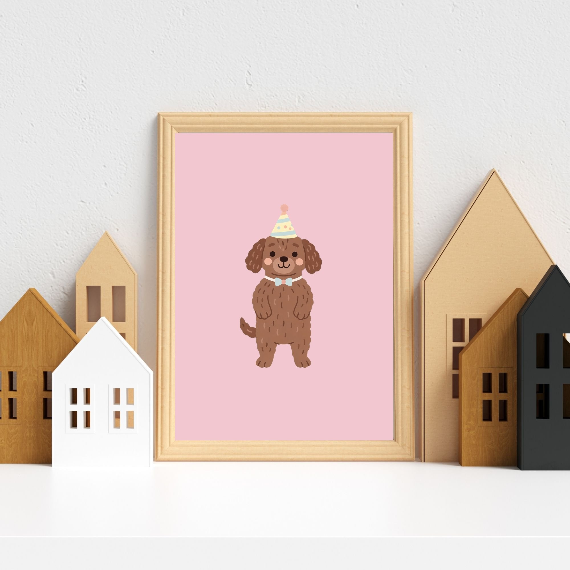 Murray River Retriever Kids Nursery Wall Art Print Bundle — 22 Dog Costume Designs, 5 Colours, 6 Print Sizes | Digital Download