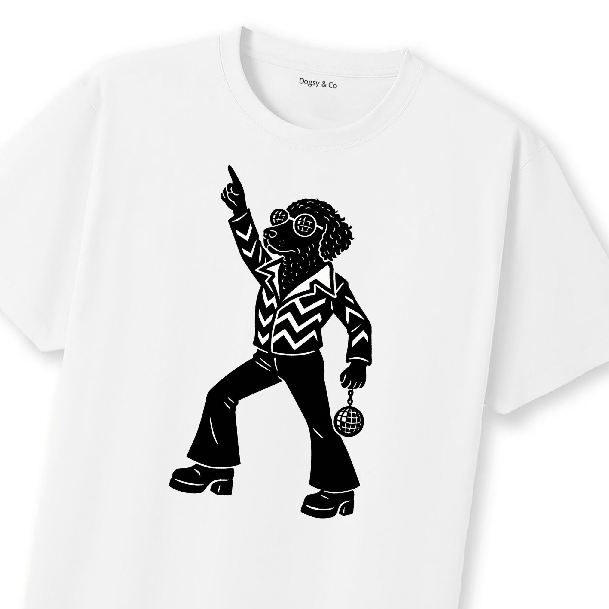 Murray River Retriever Disco Doggo T-Shirt | Dogsy & Co