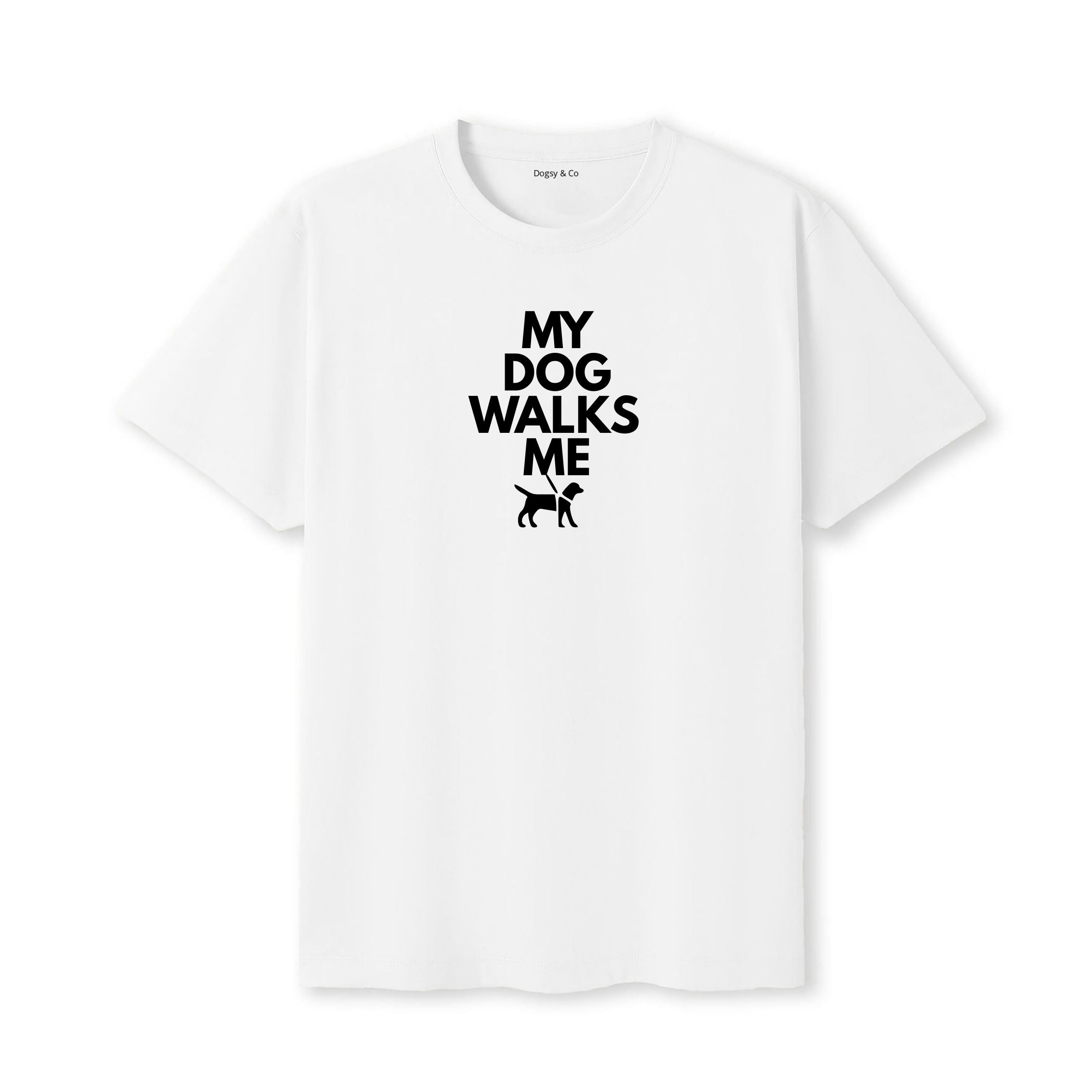 My Dog Walks Me T-Shirt - image 4