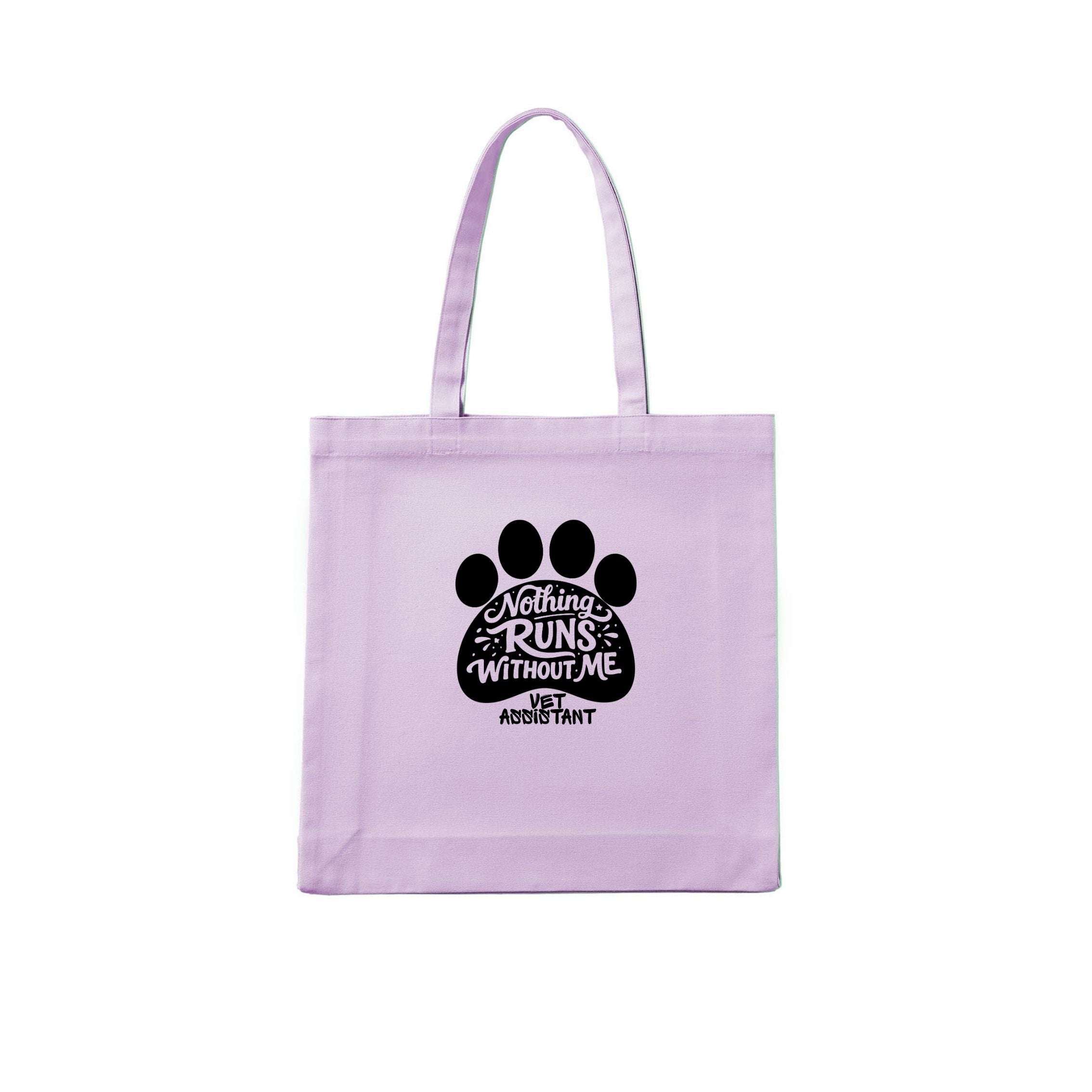 Nothing Runs Without Me Vet Assistant Tote Bag - image 4