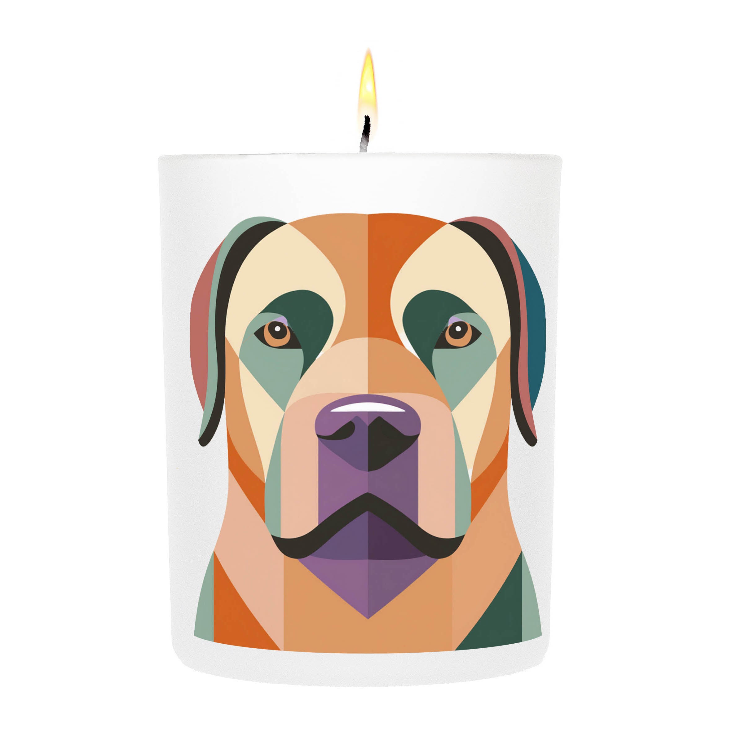 Neapolitan Mastiff Graphic Bold Dog Candle