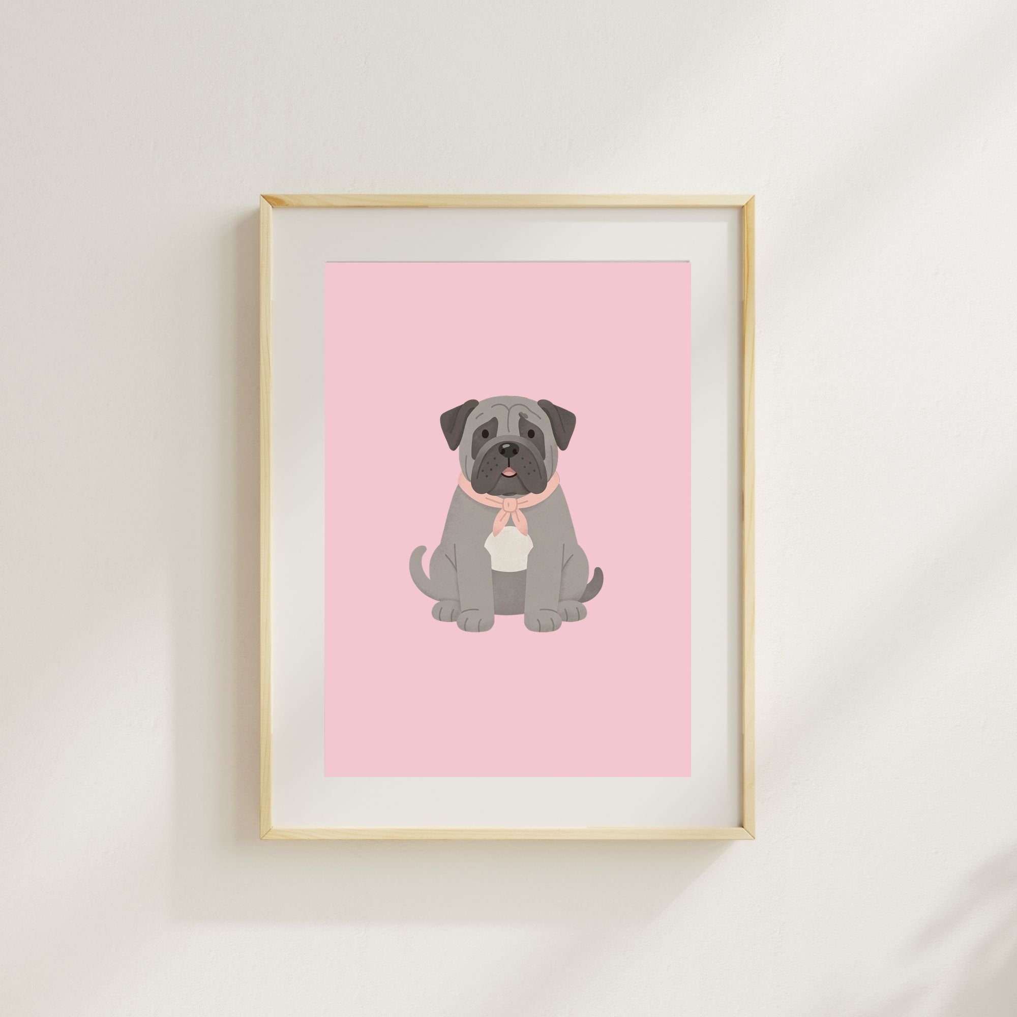 Neapolitan Mastiff Kids Nursery Wall Art Print Bundle — 22 Dog Costume Designs, 5 Colours, 6 Print Sizes | Digital Download