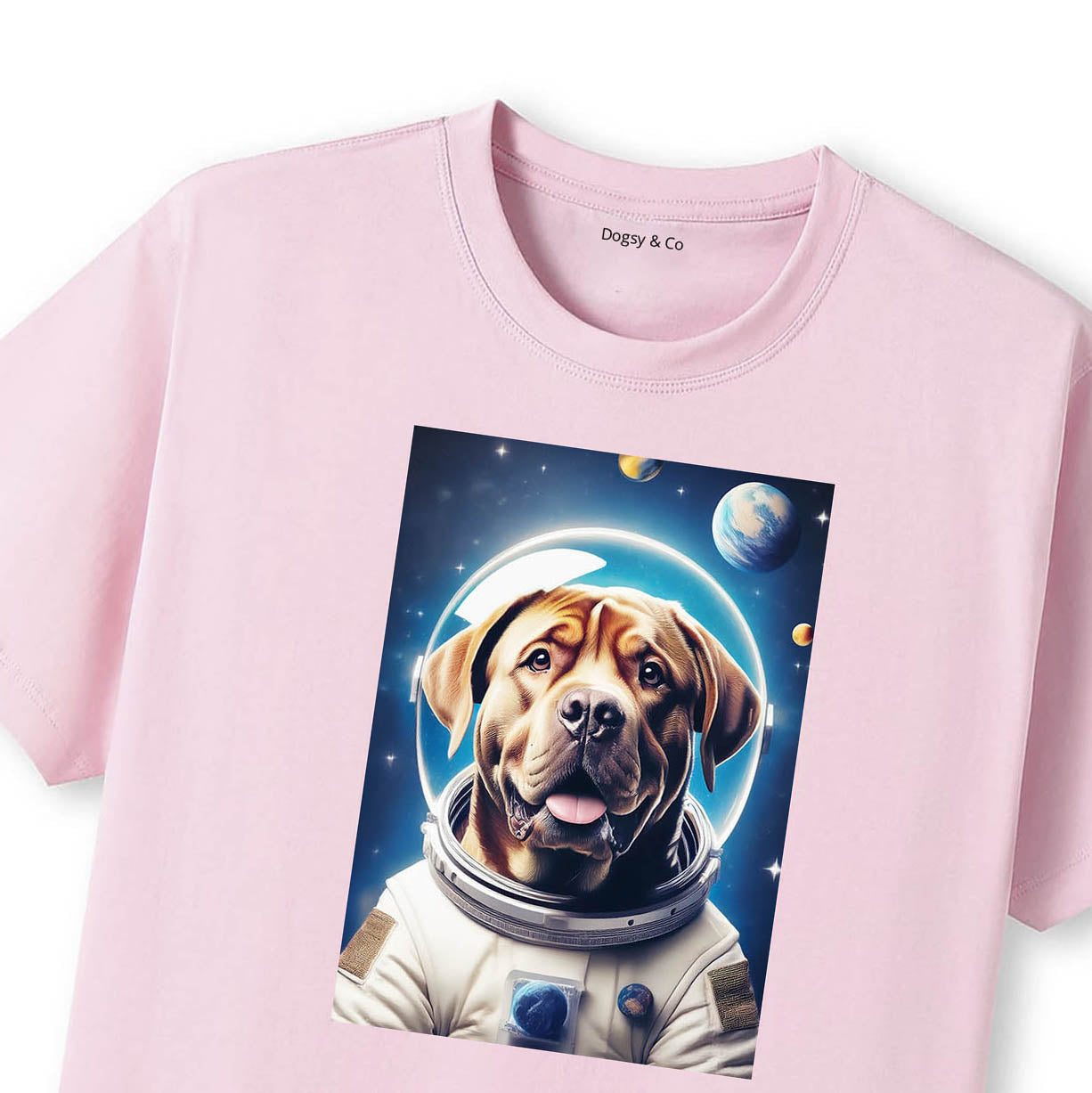 Pink T-Shirt Close Up