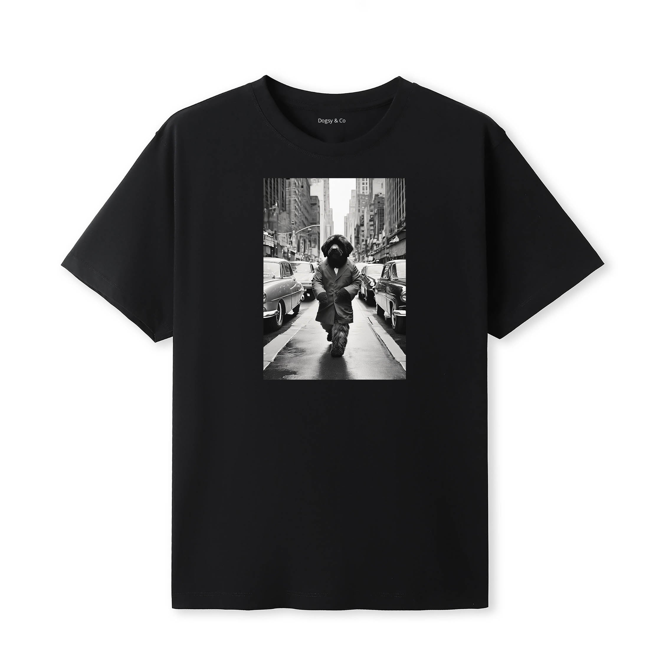 Newfoundland Dogsy Dean T-Shirt Black