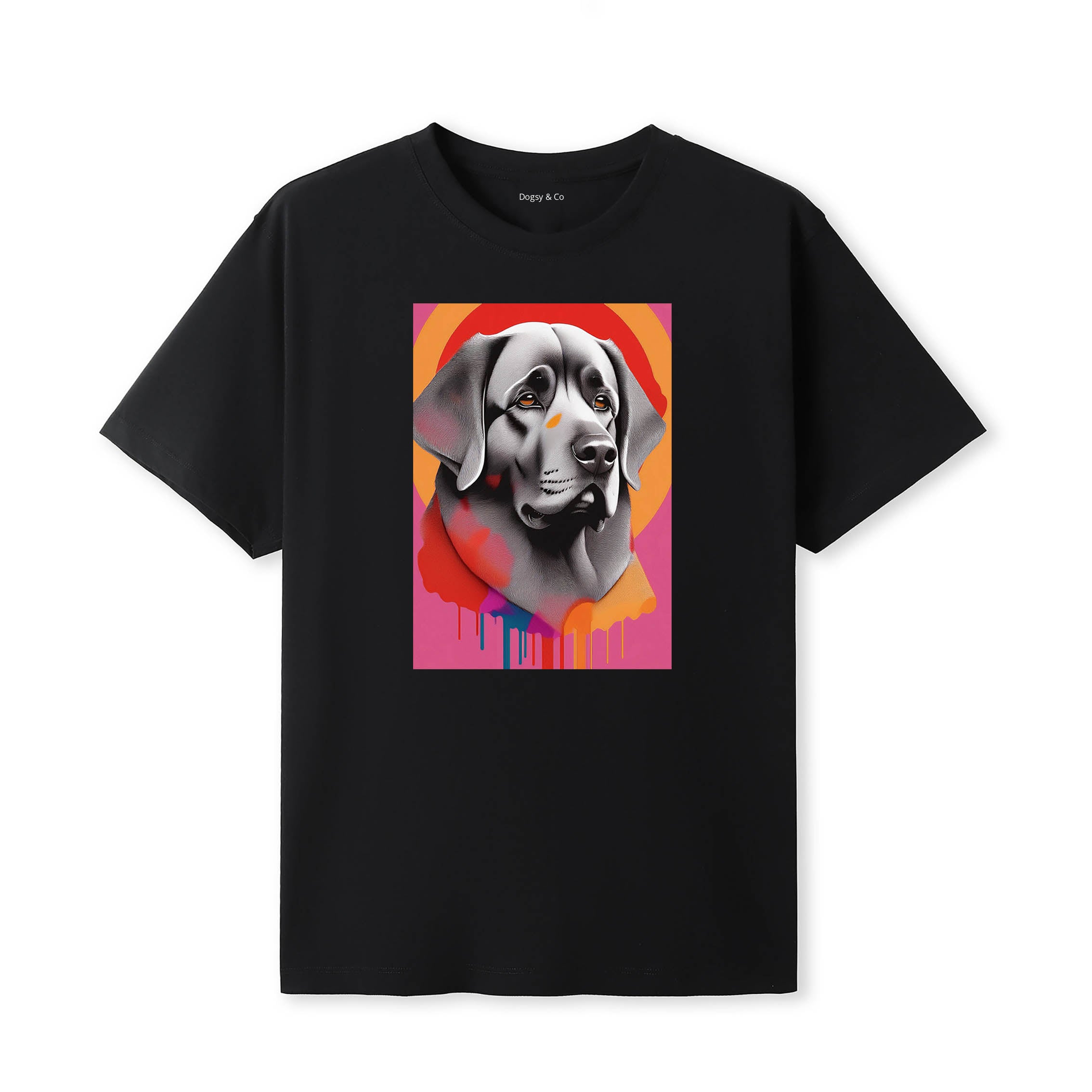 Newfoundland Mod Pop Dogs T-Shirt Artwork