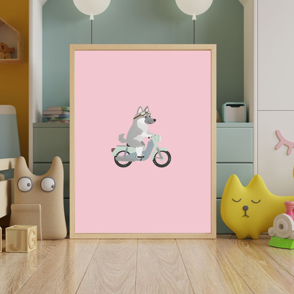 Norwegian Elkhound Kids Nursery Wall Art Print Bundle — 22 Dog Costume Designs, 5 Colours, 6 Print Sizes | Digital Download