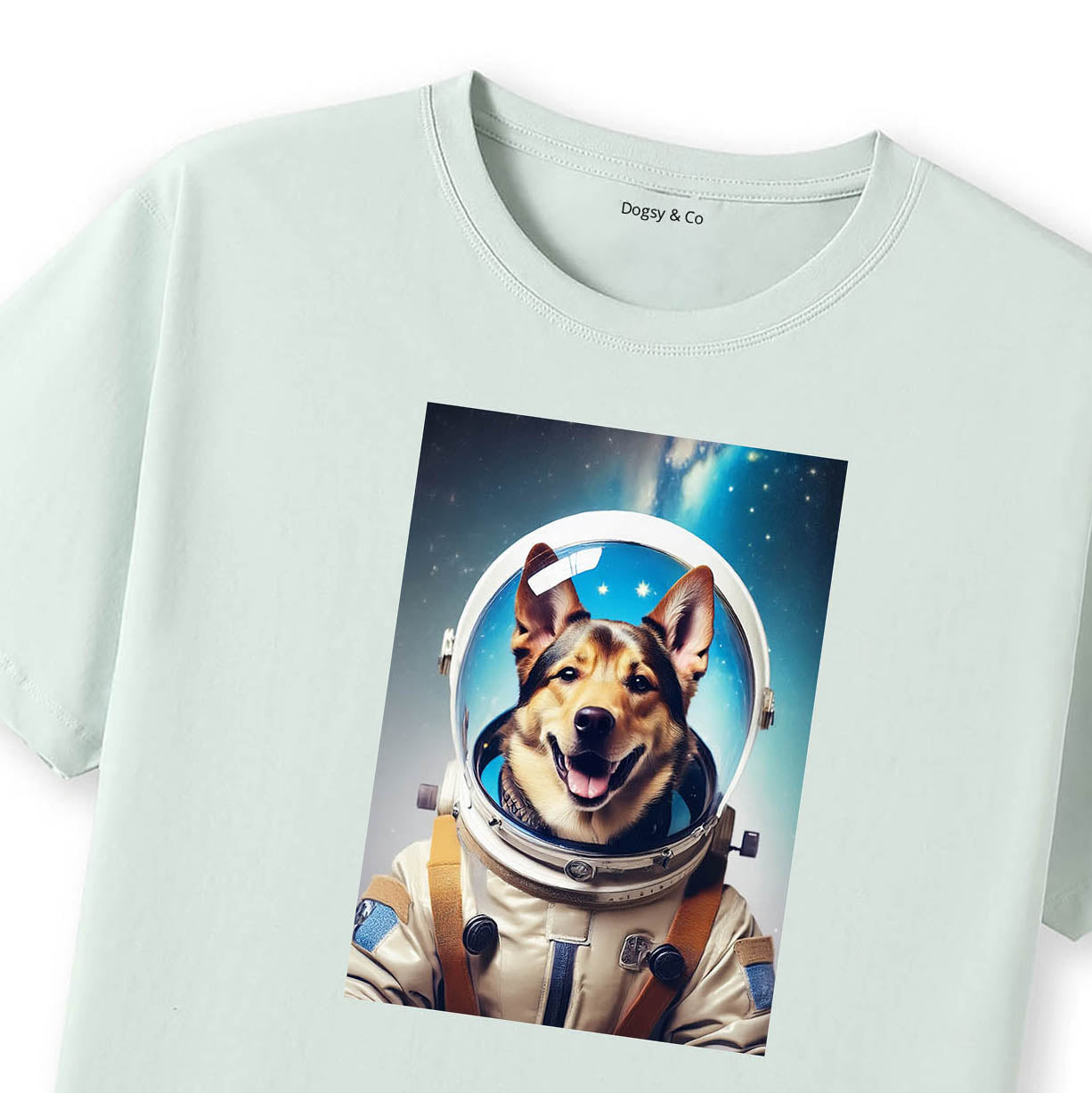 Mint T-Shirt Close Up