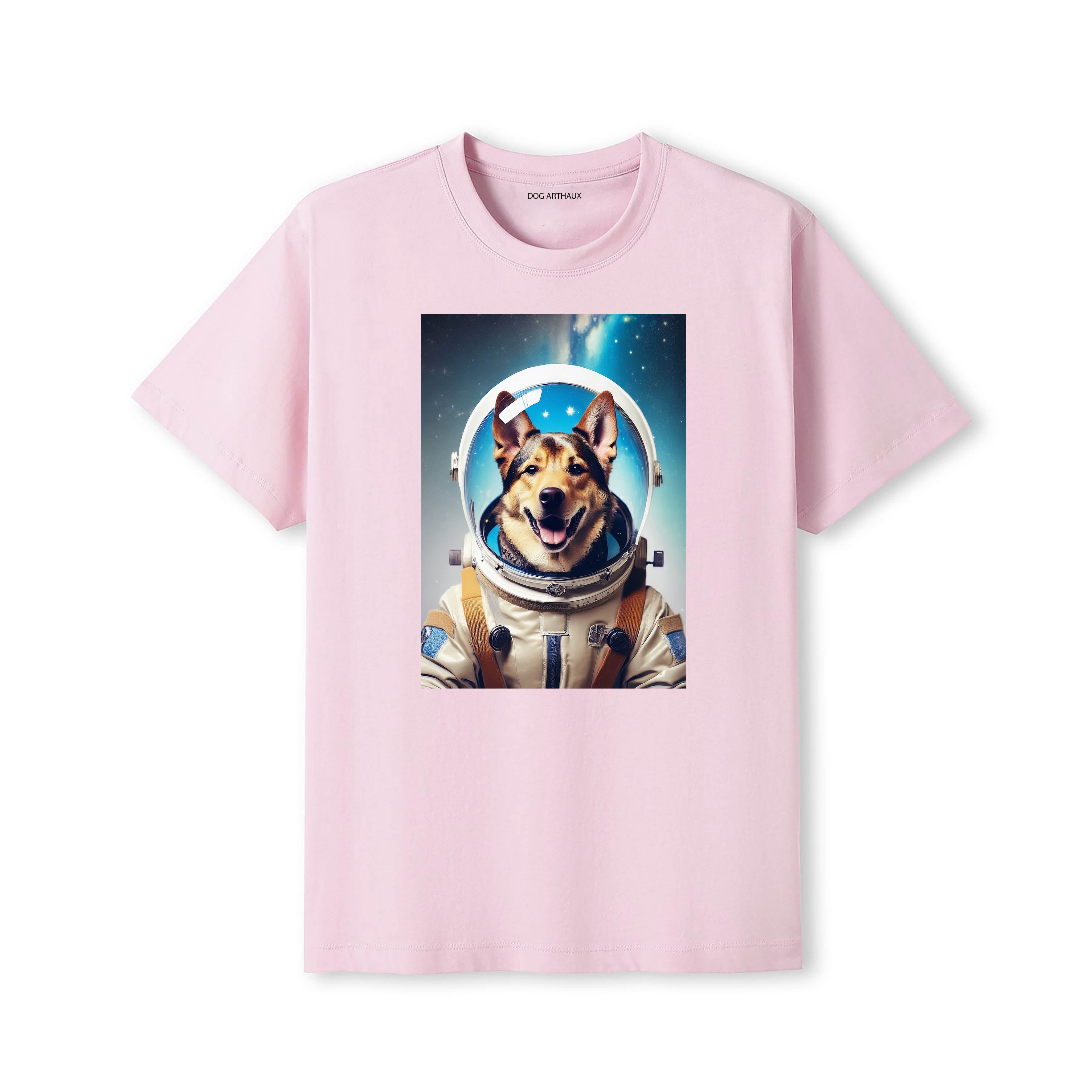 Norwegian Elkhound Astronaut Dog T-shirt