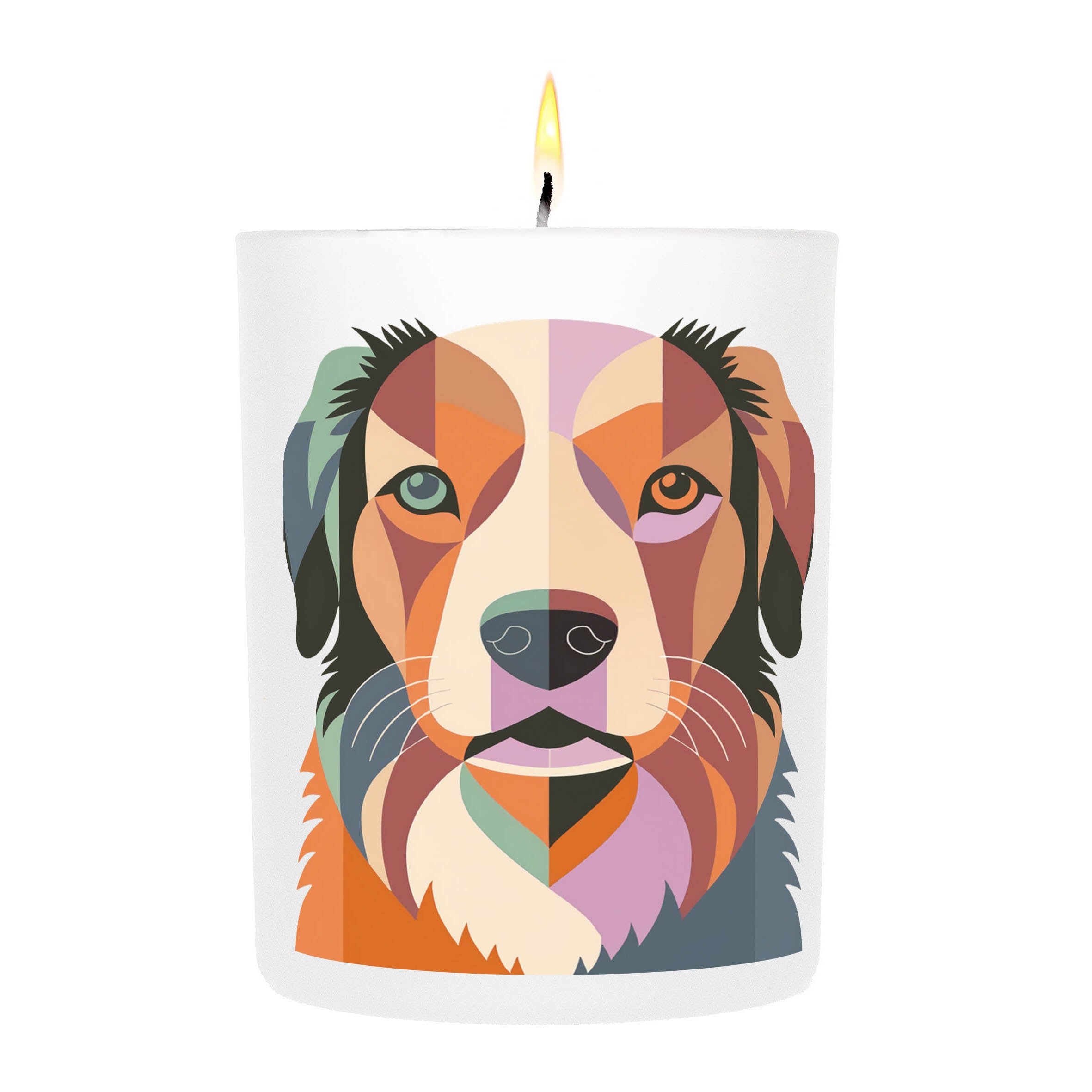 Nova Scotia Duck Tolling Retriever Graphic Bold Dog Candle