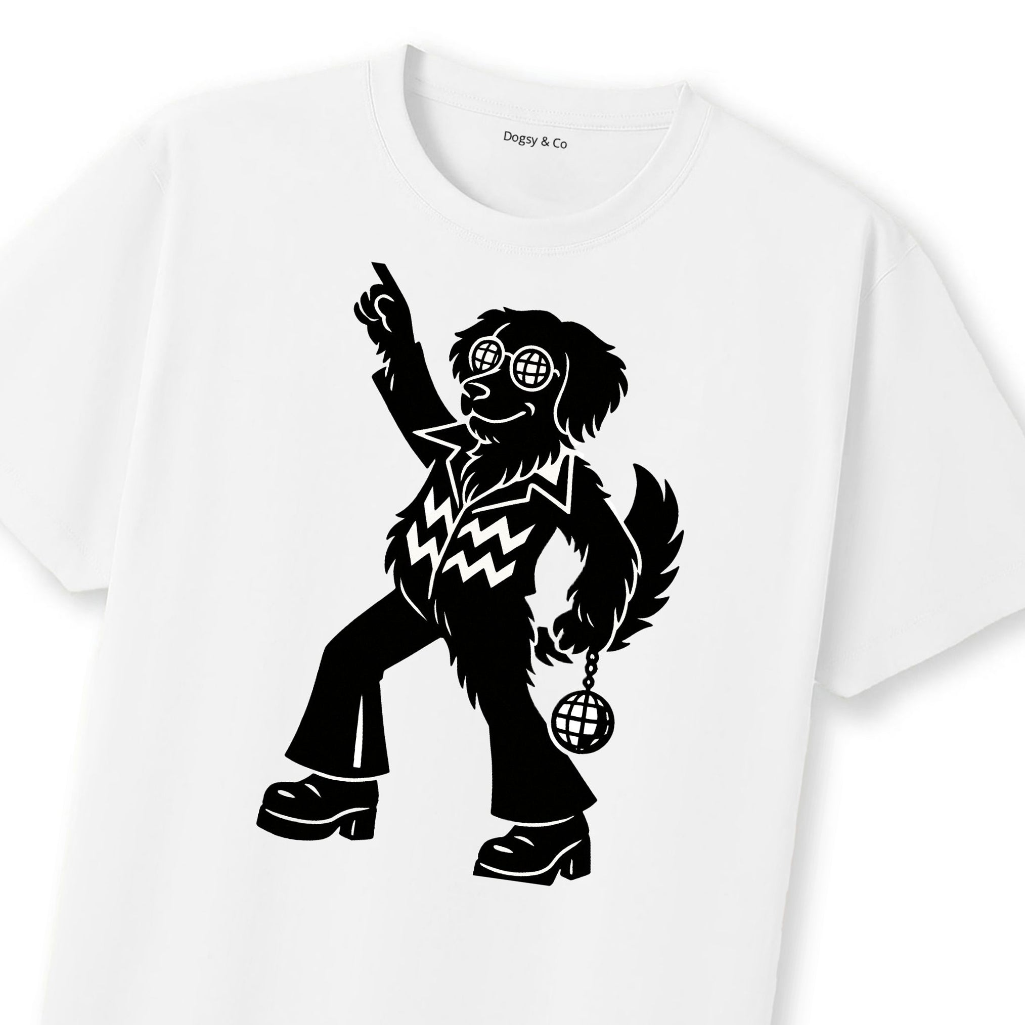 Nova Scotia Duck Tolling Retriever Disco Doggo T-Shirt | Dogsy & Co