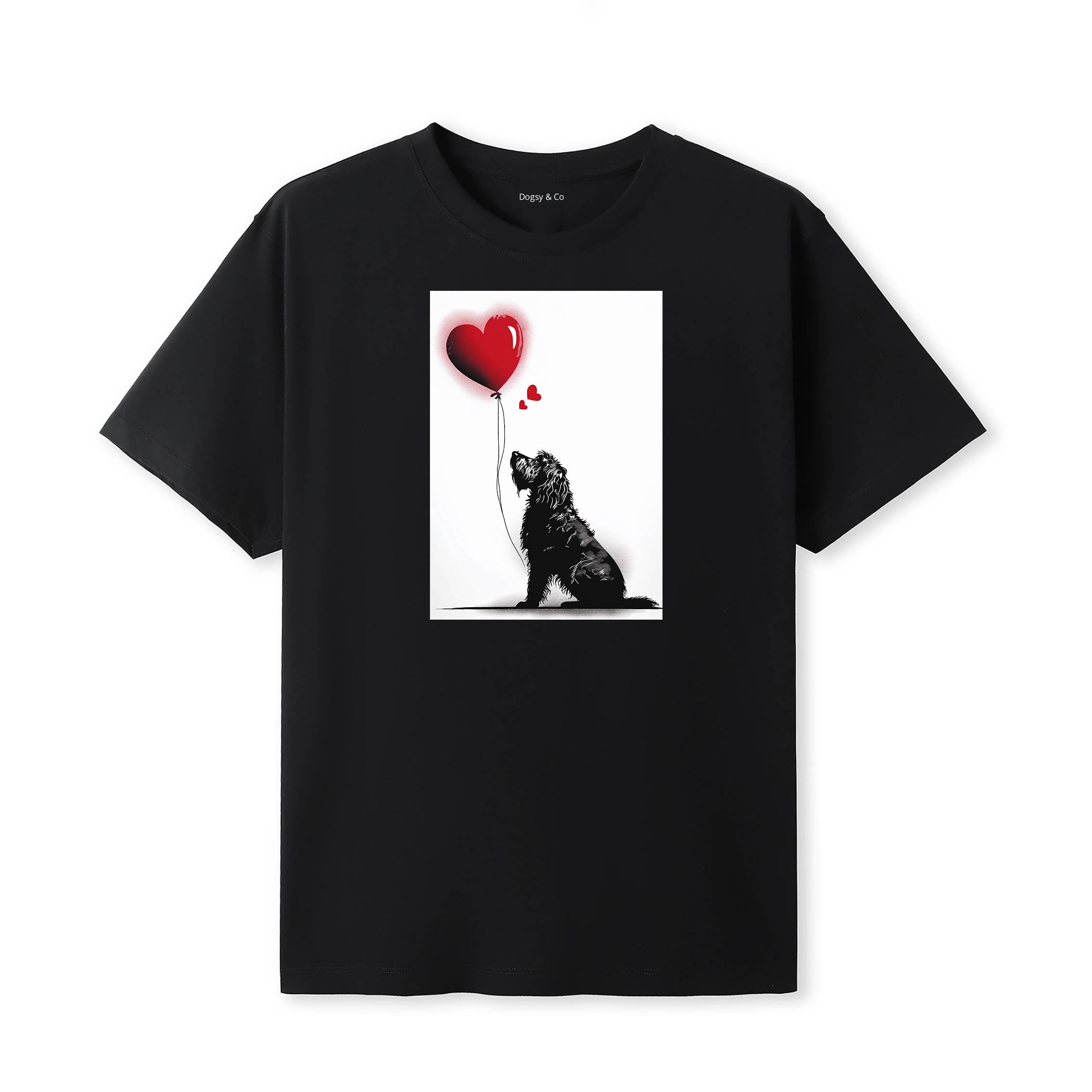 Old English Sheepdog 1 Dogsy T-Shirt Black