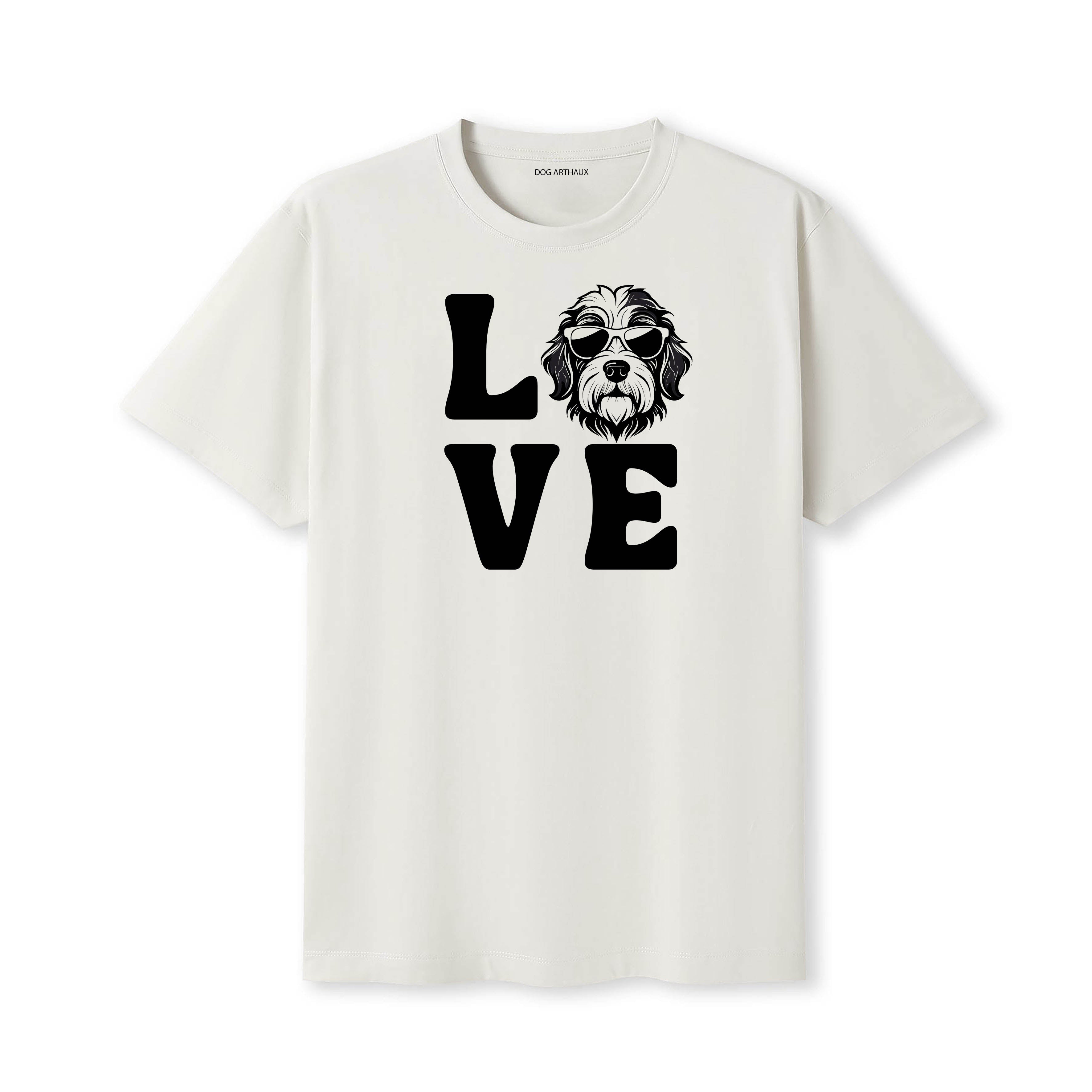 Old English Sheepdog LOVE DOGS Tshirt