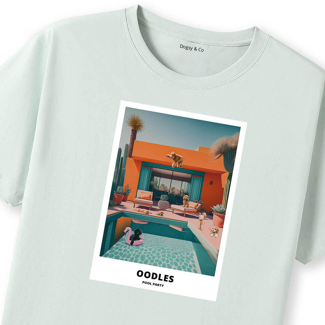 Oodles Poodles Cavoodles Doodle all Oodles Pool Party T-shirt