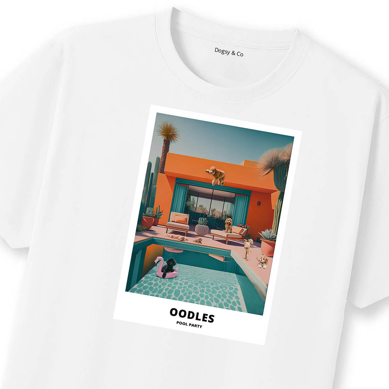 Oodles Poodles Cavoodles Doodle all Oodles Pool Party T-shirt