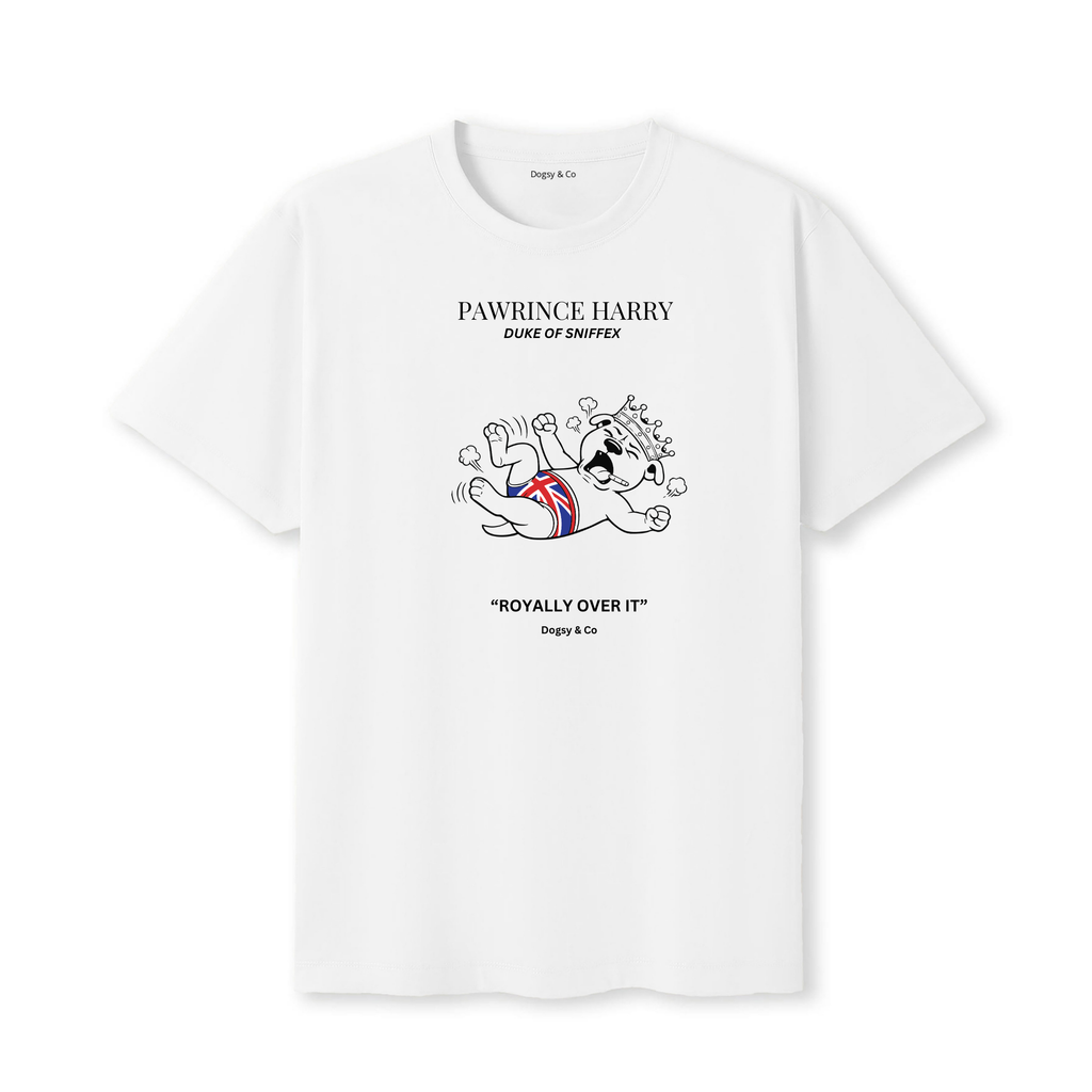 Pawrince Harry: Duke of Sniffex Tee - Royally Over It