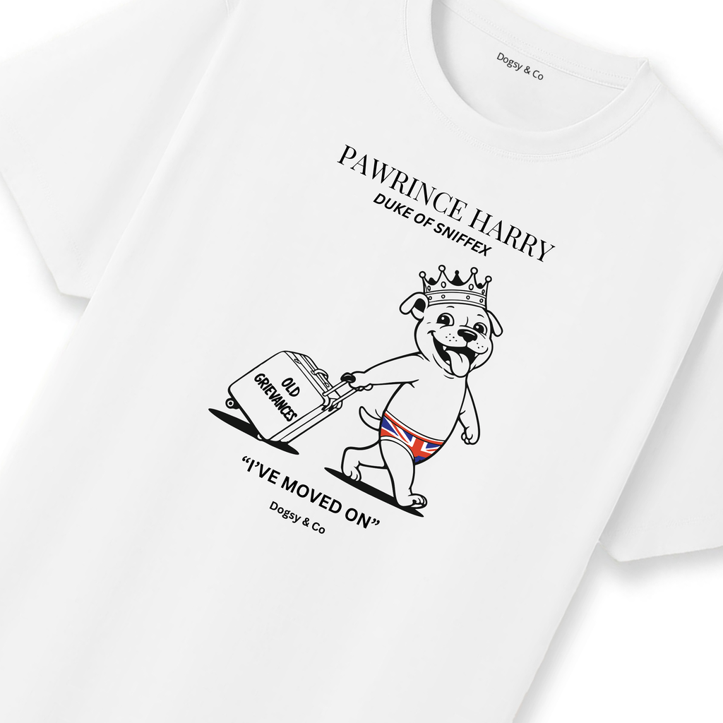 Pawrince Harry: Duke of Sniffex Tee - I'Ve Moved On