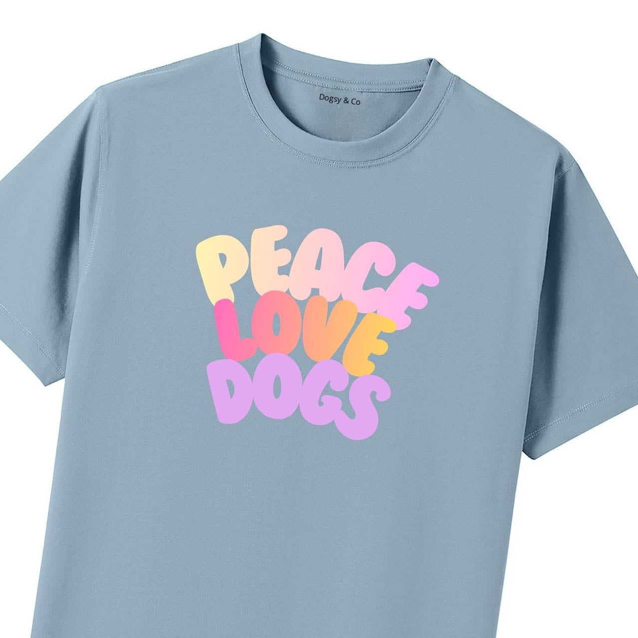 Peace Love Dogs 01 T-Shirt - image 8