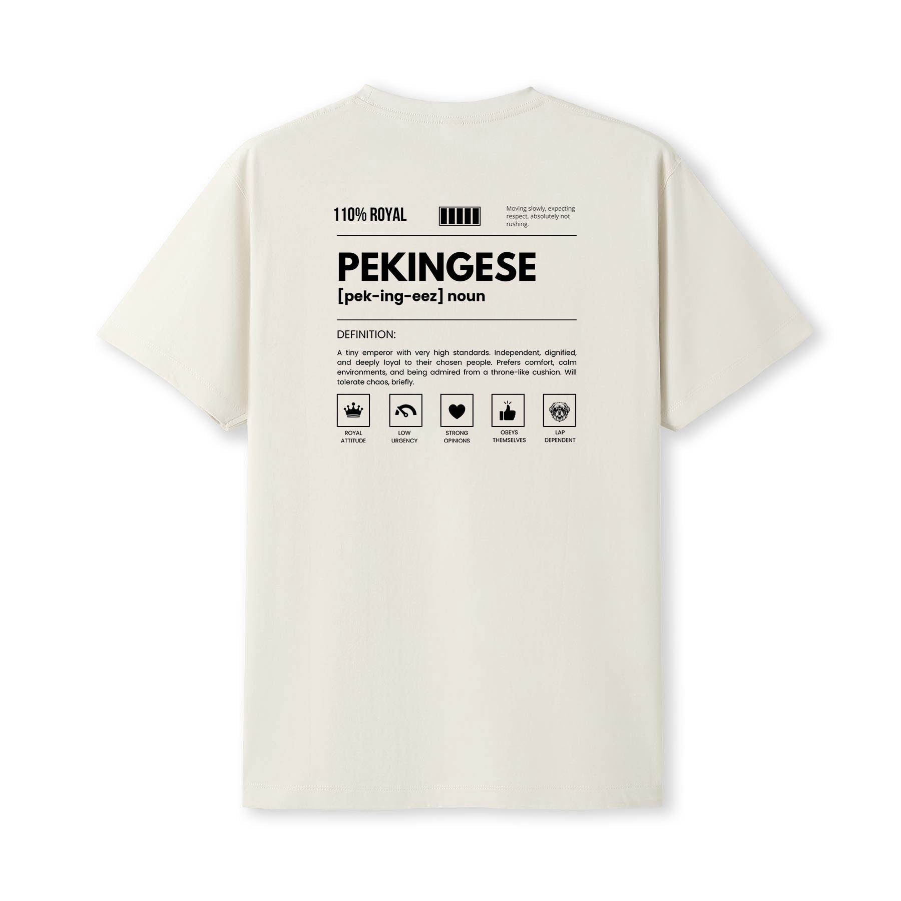 Pekinsese Definition T-Shirt | Dogsy & Co