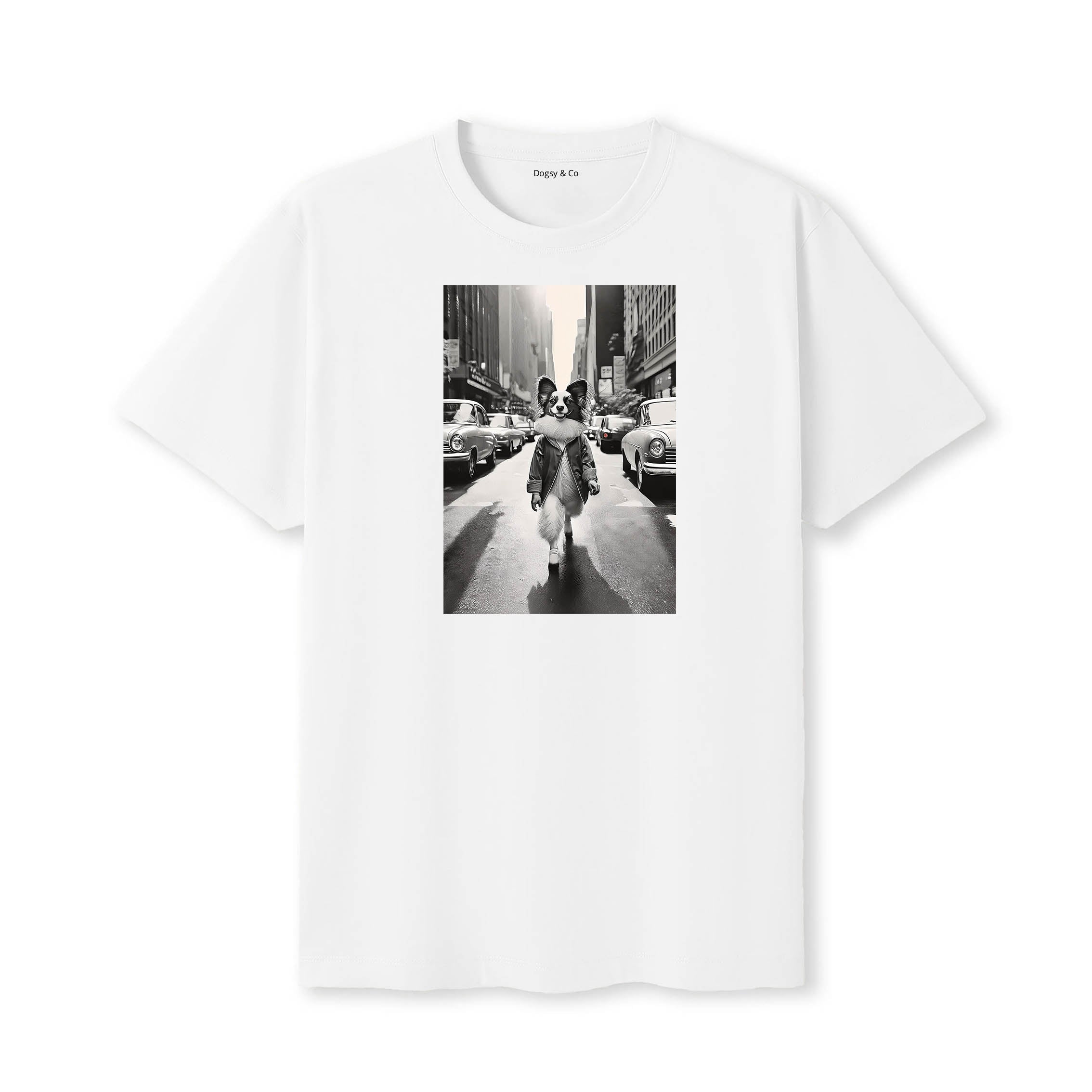 Papillon Dogsy Dean T-Shirt White