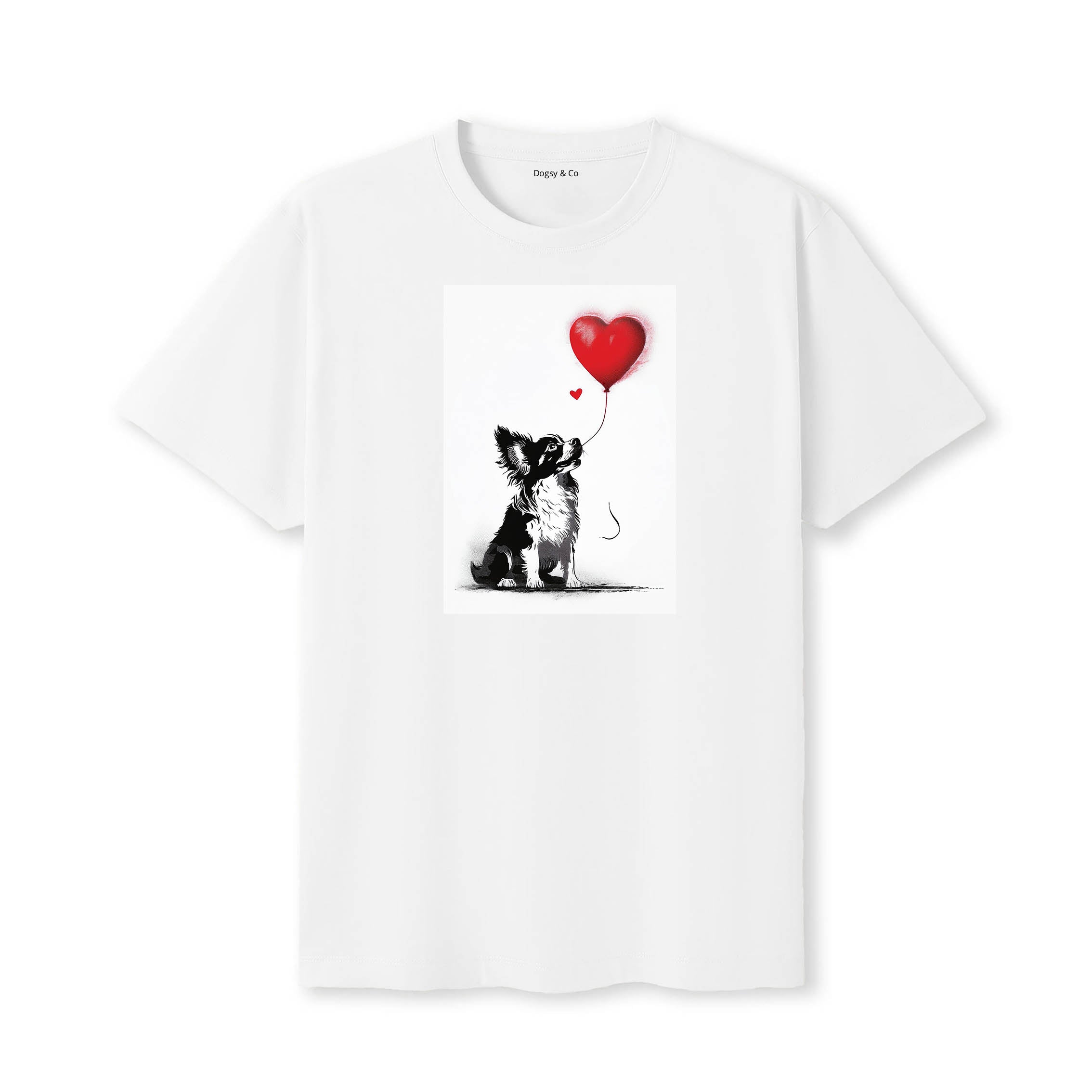 Papillon 1 Dogsy T-Shirt White