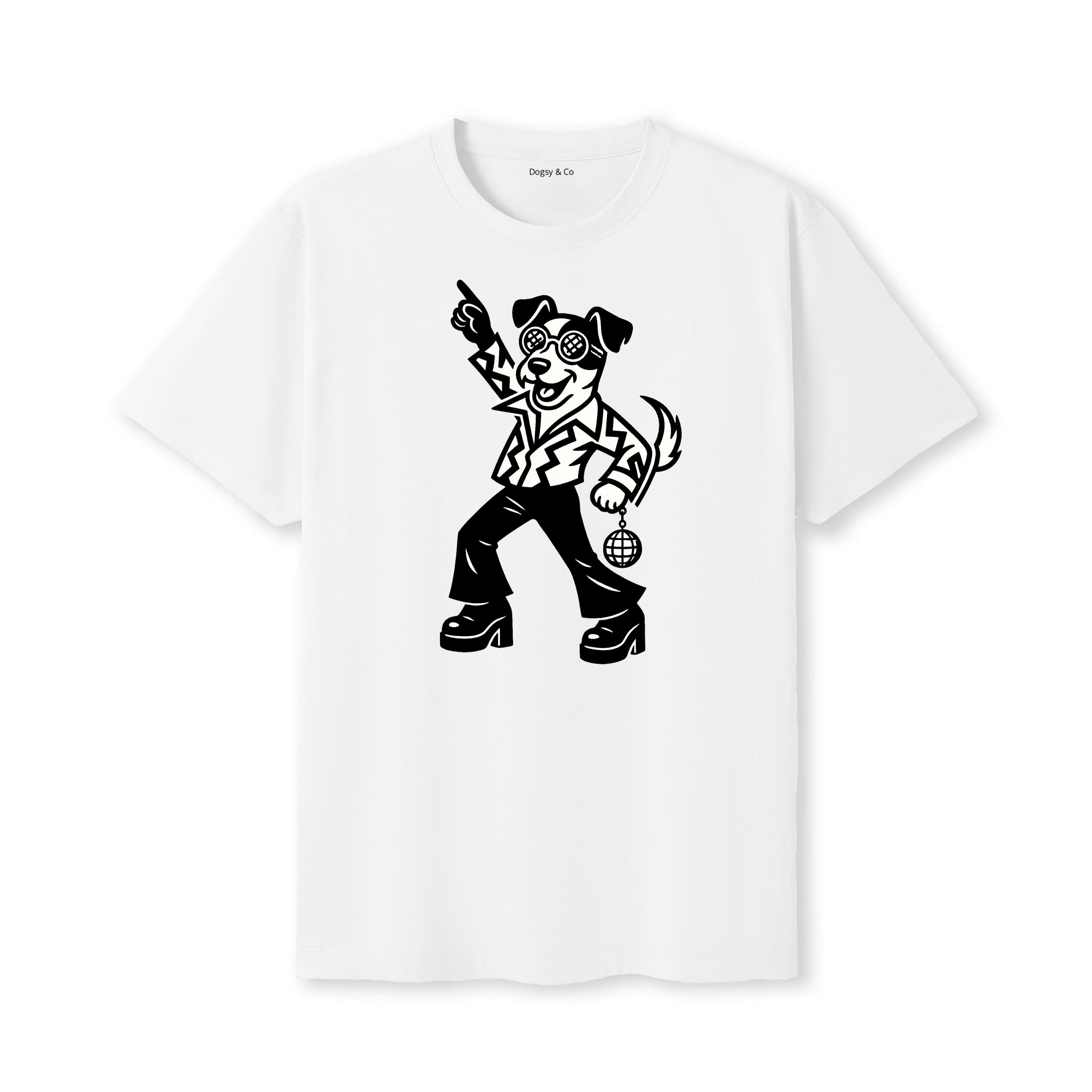 Parson Russell Terrier Disco Doggo T-Shirt - alternate view