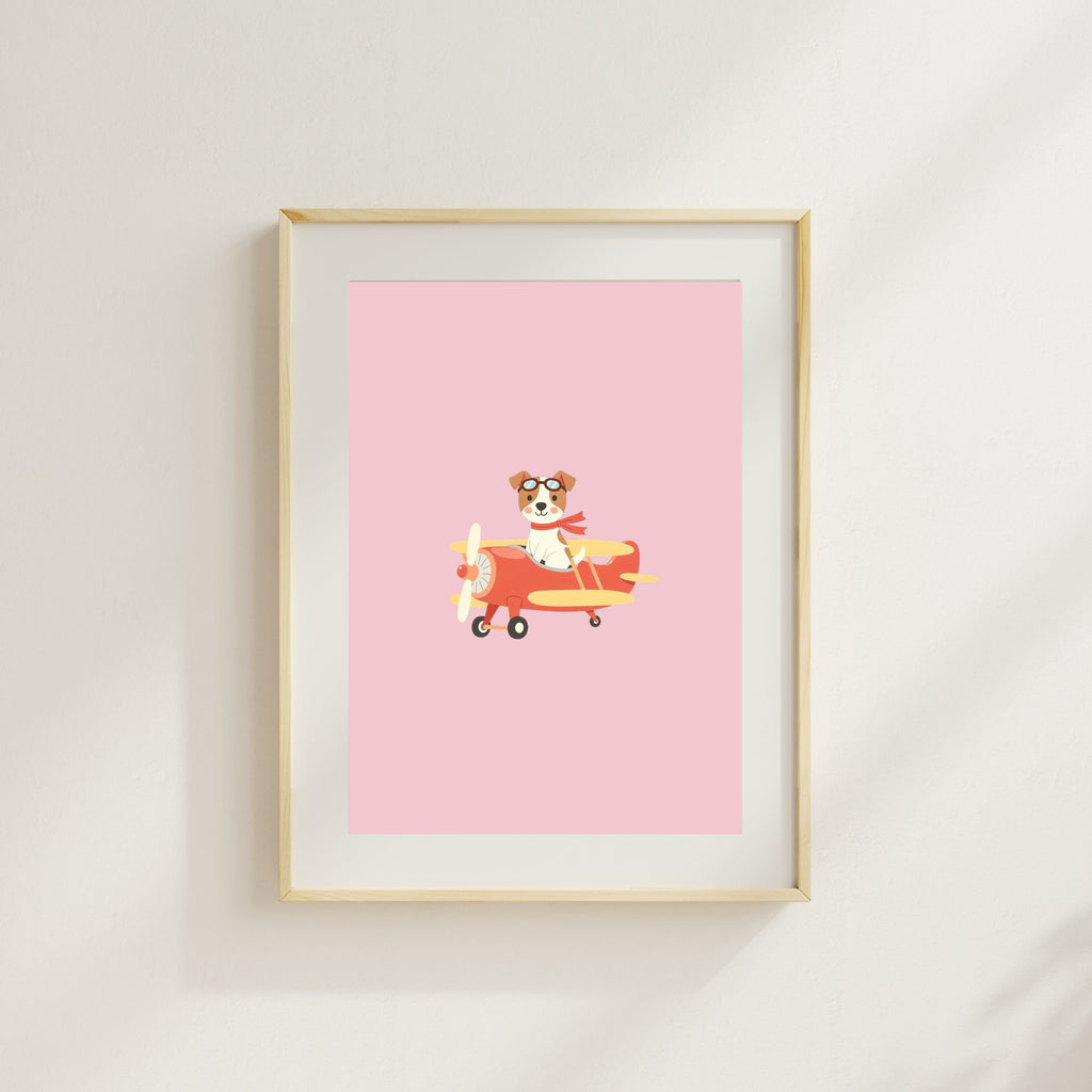 Parson Russell Terrier Kids Nursery Wall Art Print Bundle — 22 Dog Costume Designs, 5 Colours, 6 Print Sizes | Digital Download