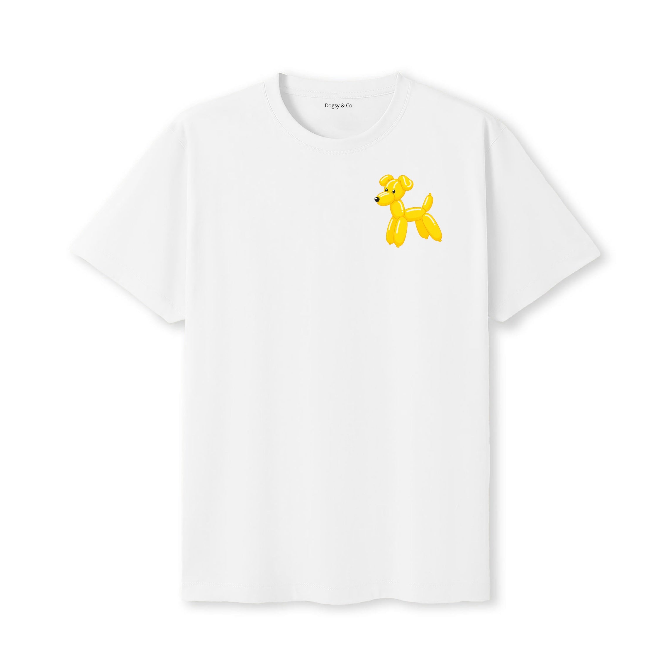 Parson Russell Terrier Balloon Dog T-Shirt - White