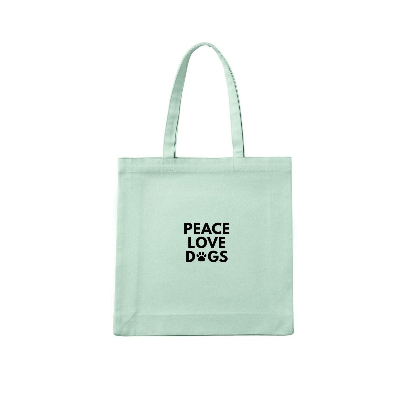 PEACE LOVE DOGS Tote Bag - detail view