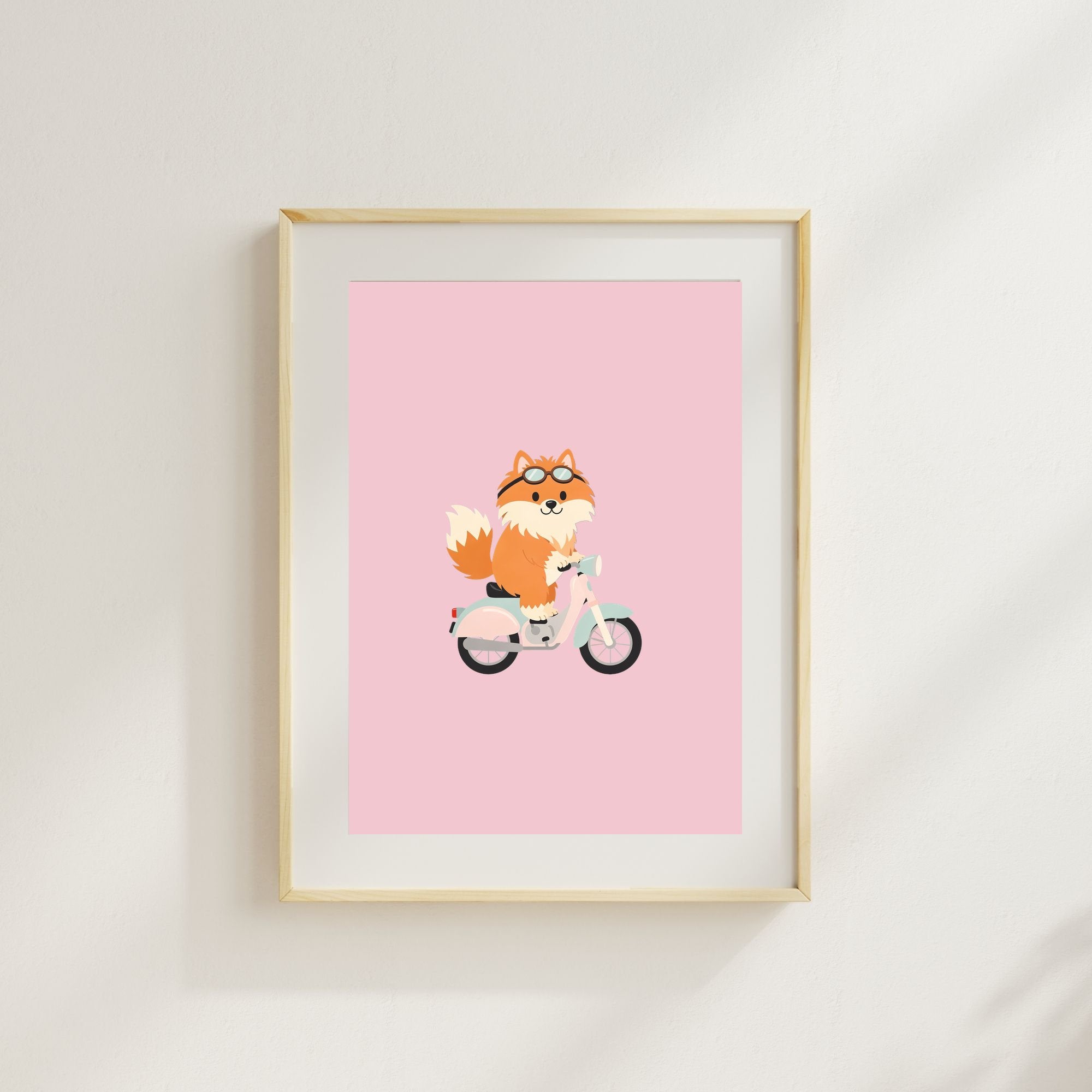 Pomeranian Kids Nursery Wall Art Print Bundle — 22 Dog Costume Designs, 5 Colours, 6 Print Sizes | Digital Download