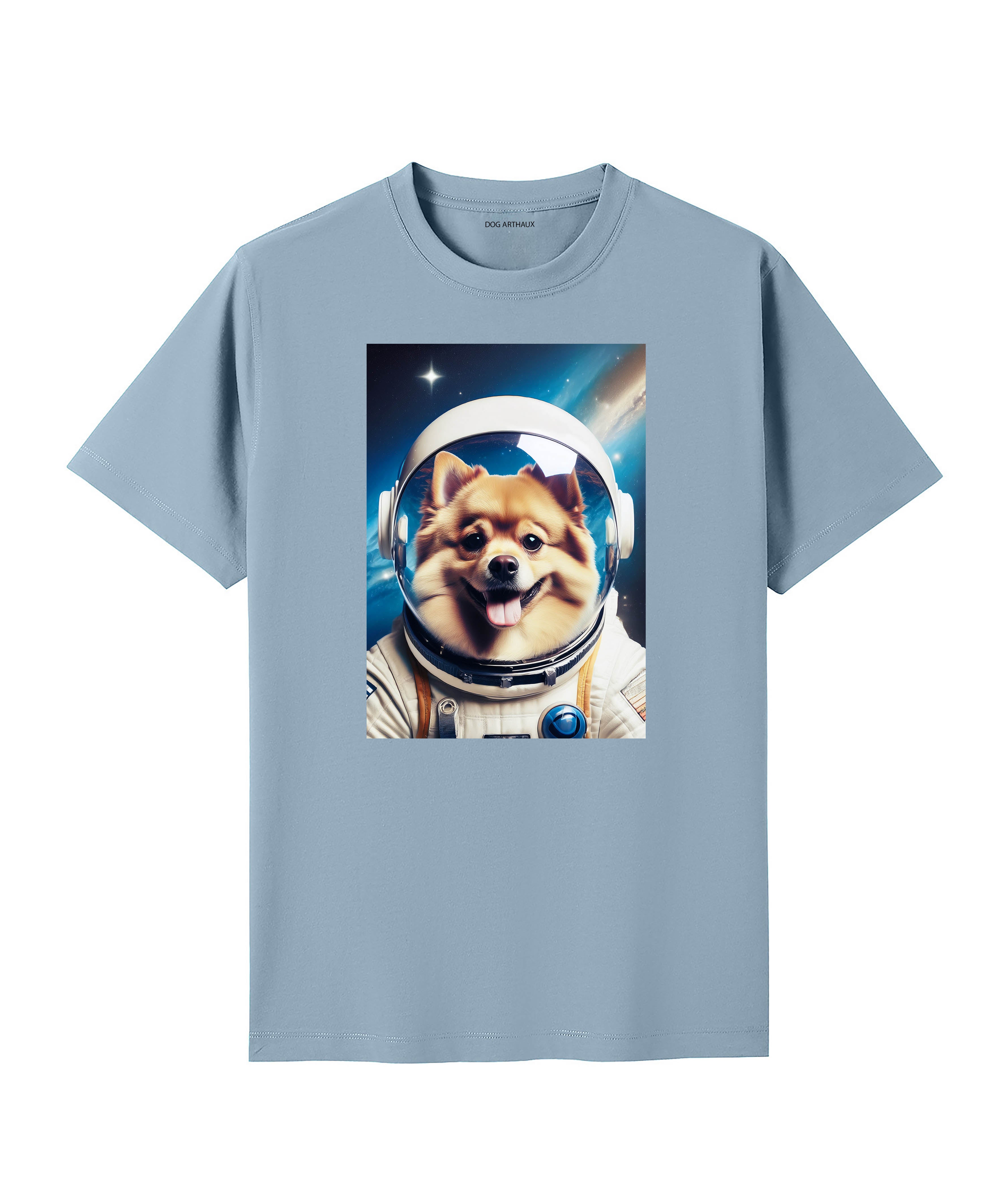 Pomeranian Astronaut Dog T-shirt
