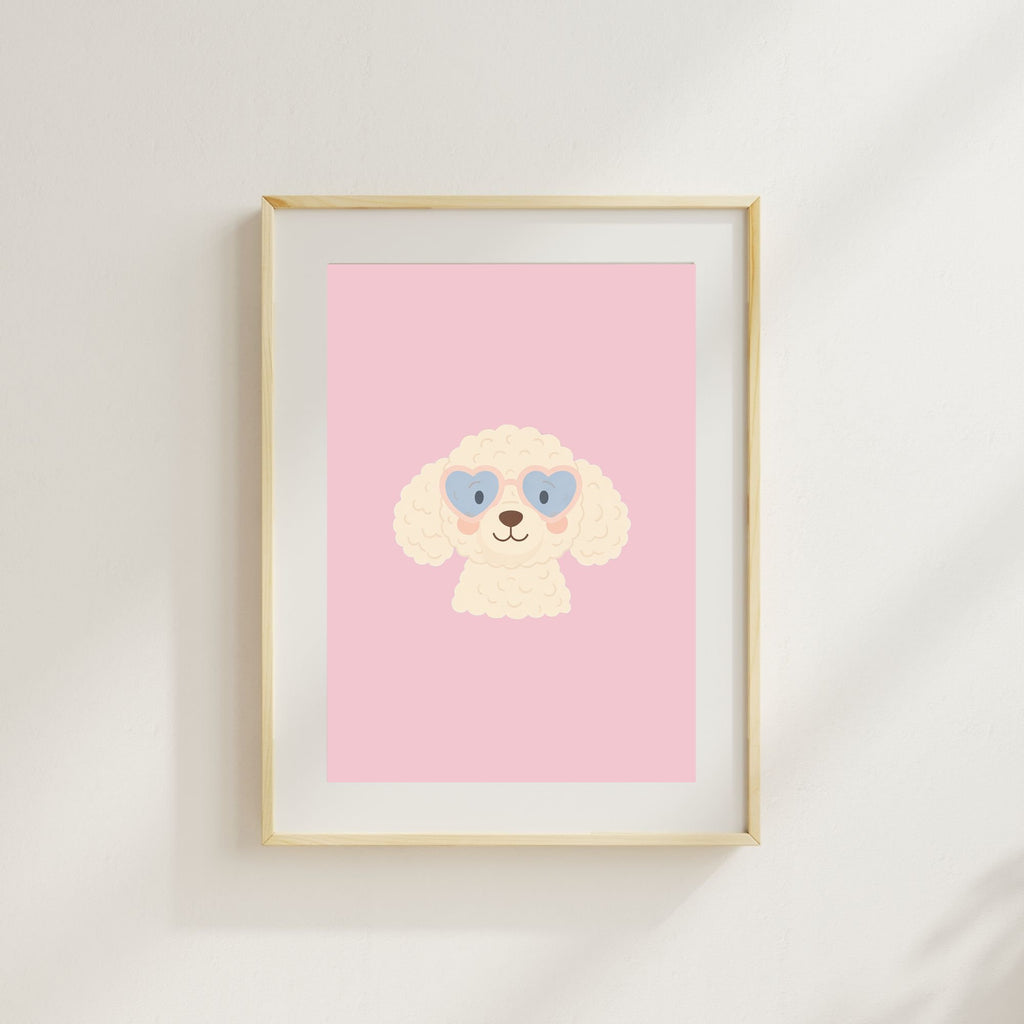 Poodle X Kids Nursery Wall Art Print Bundle — 22 Dog Costume Designs, 5 Colours, 6 Print Sizes | Digital Download